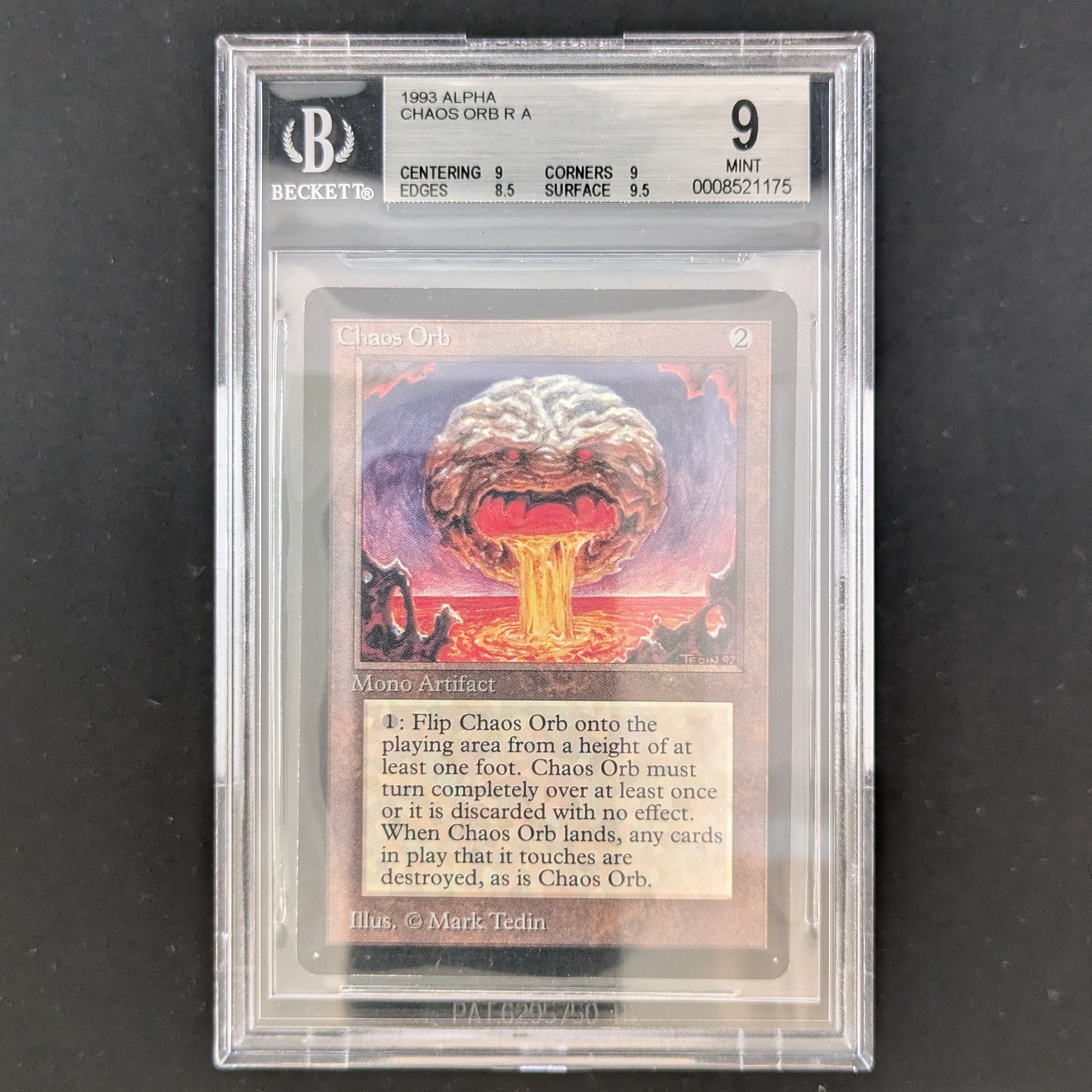 MTG Singles - Chaos Orb - Beta - English - BGS 9 -