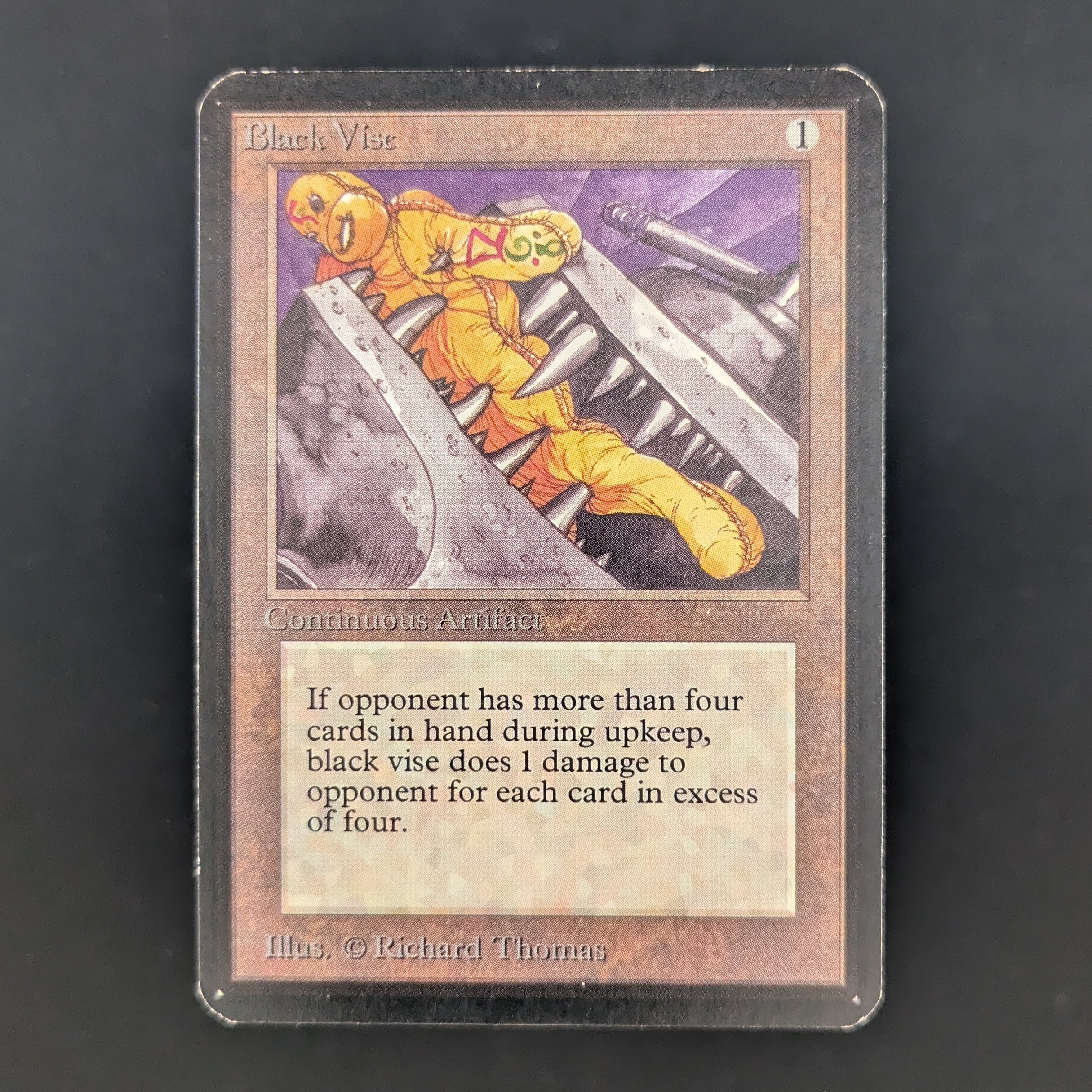 MTG Singles - Black Vise - Beta - GD - 35094