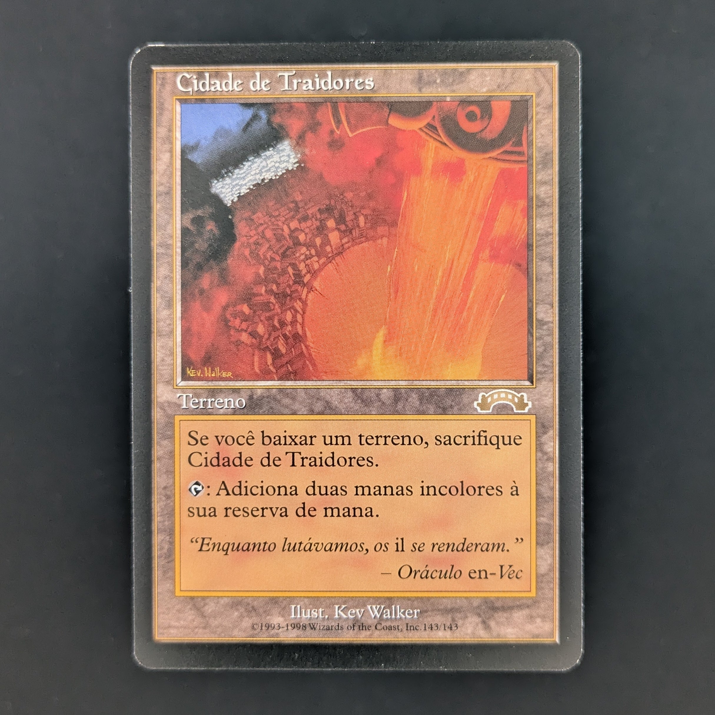 MTG Singles - City of Traitors - Exodus - Portuguese - EX - 35333