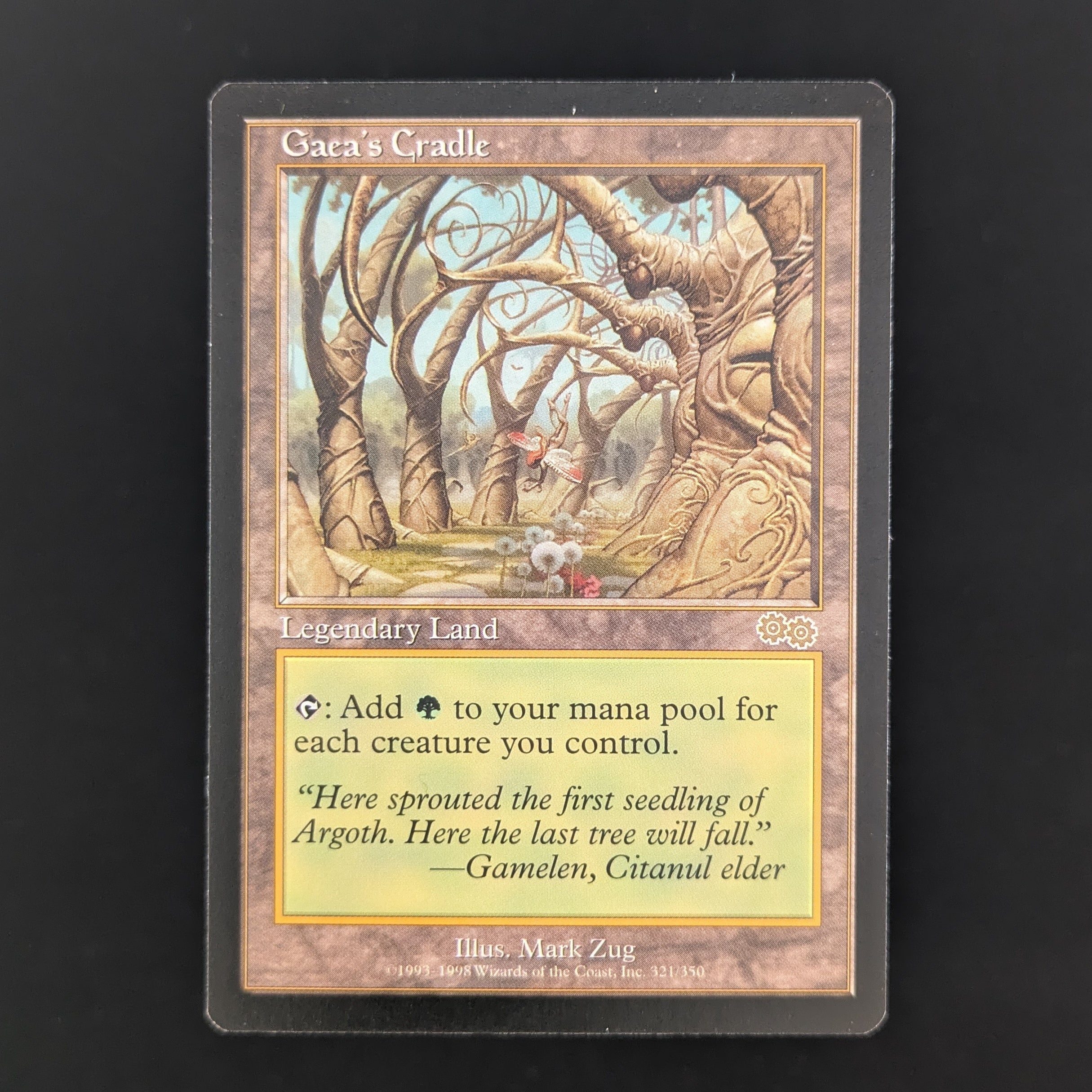 MTG Singles - Gaea's Cradle - Urza's Saga - English - EX - 35473
