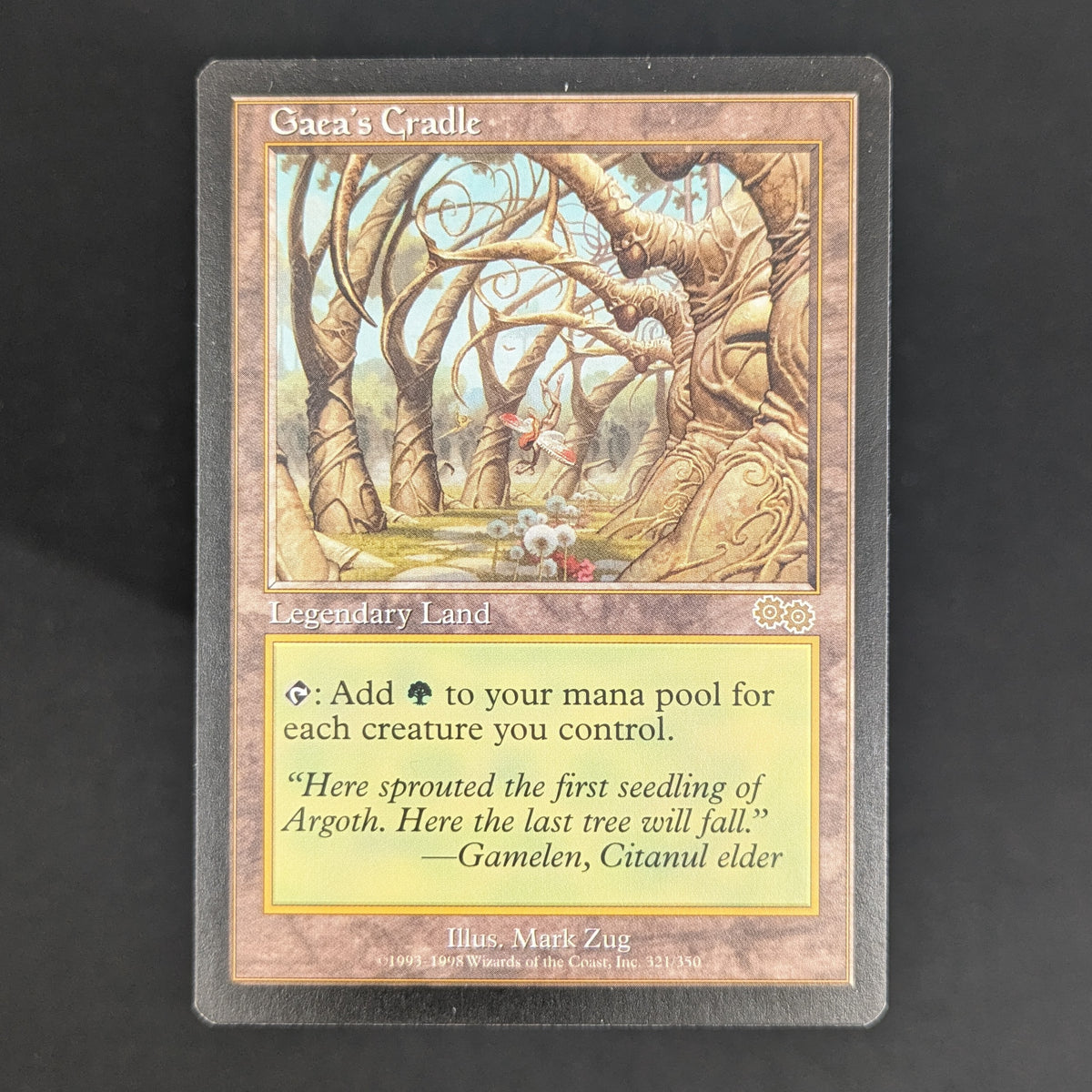 MTG Singles - Gaea's Cradle - Urza's Saga - English - EX - 35473