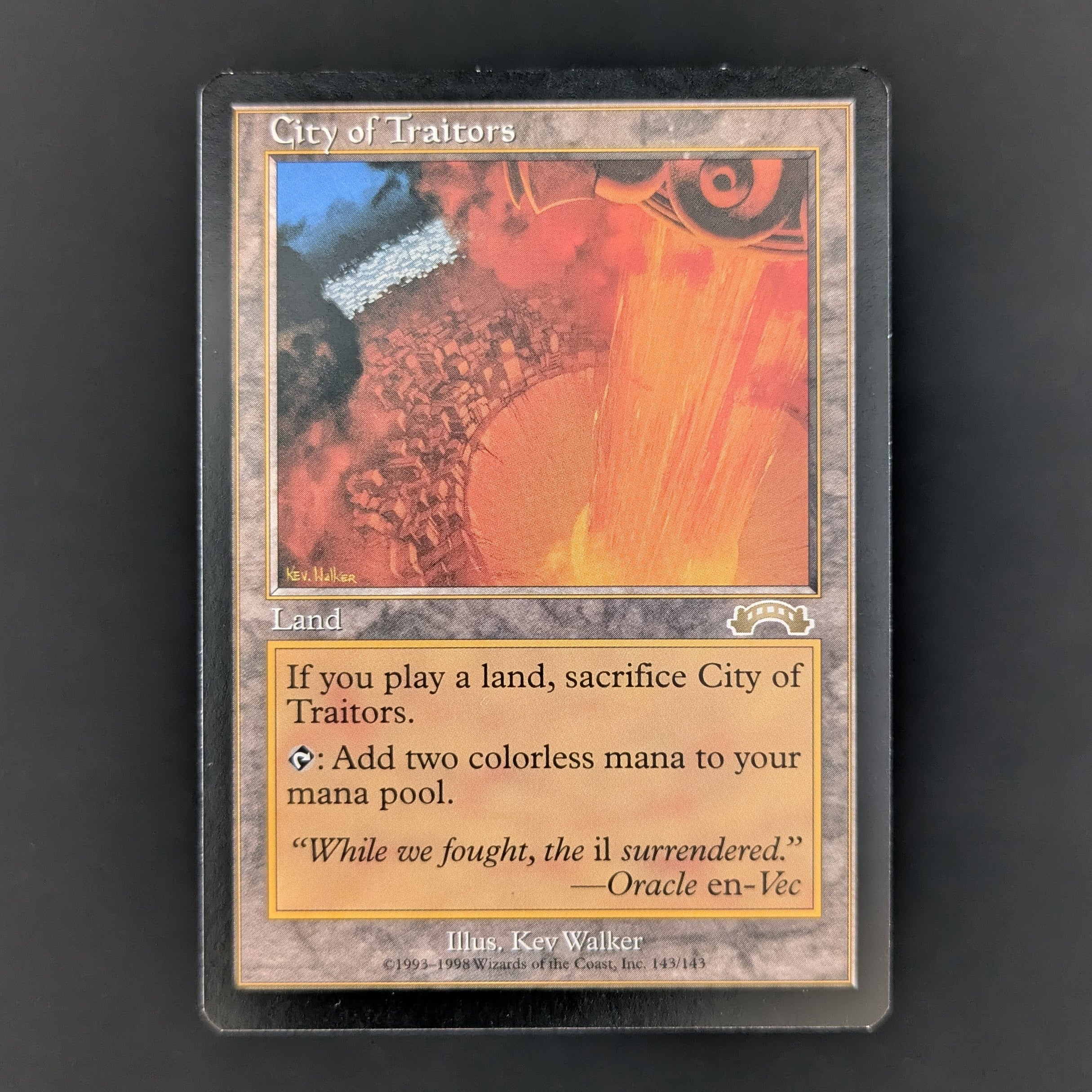 MTG Singles - City of Traitors - Exodus - English - GD - 35480