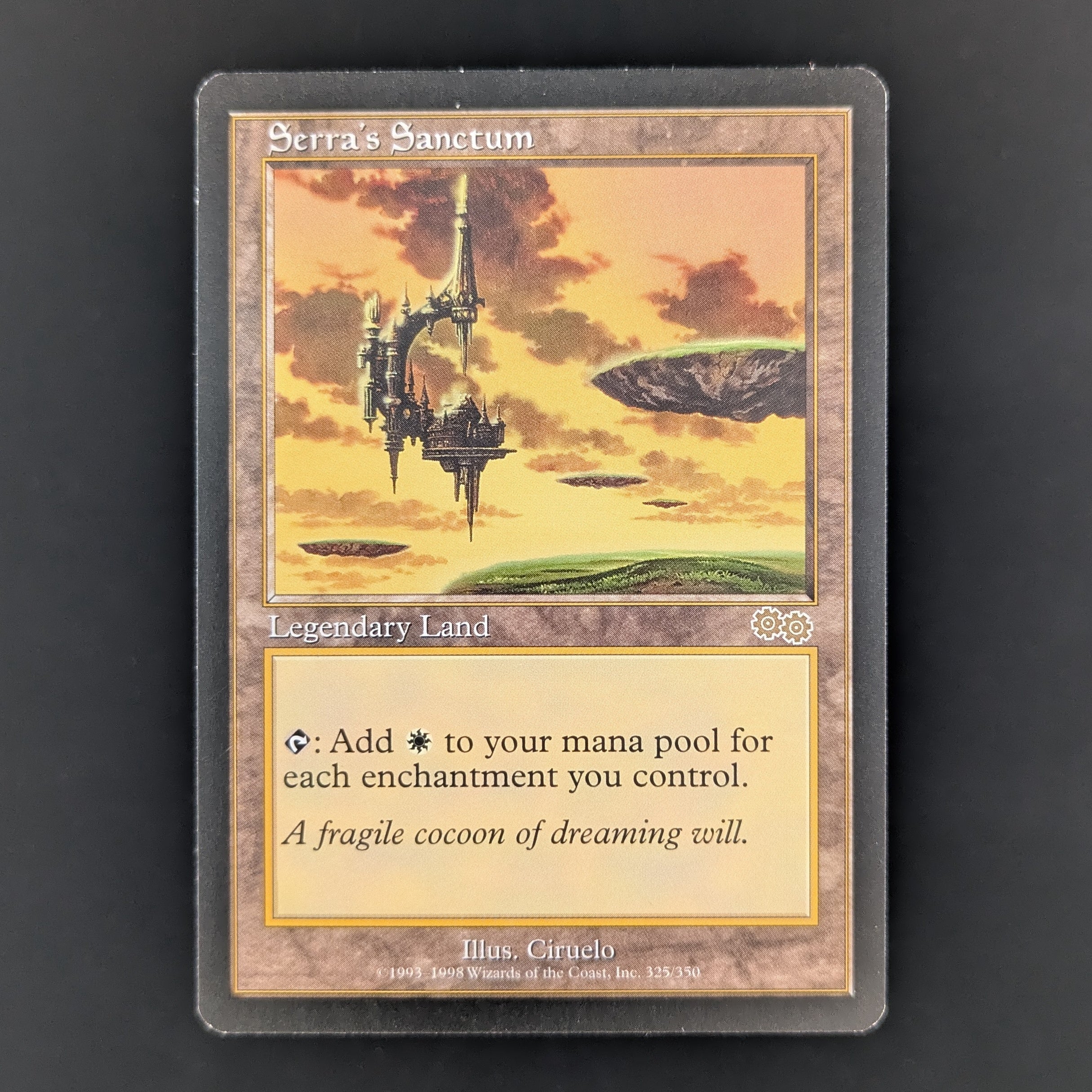 MTG Singles - Serra's Sanctum - Urza's Saga - English - EX - 35485