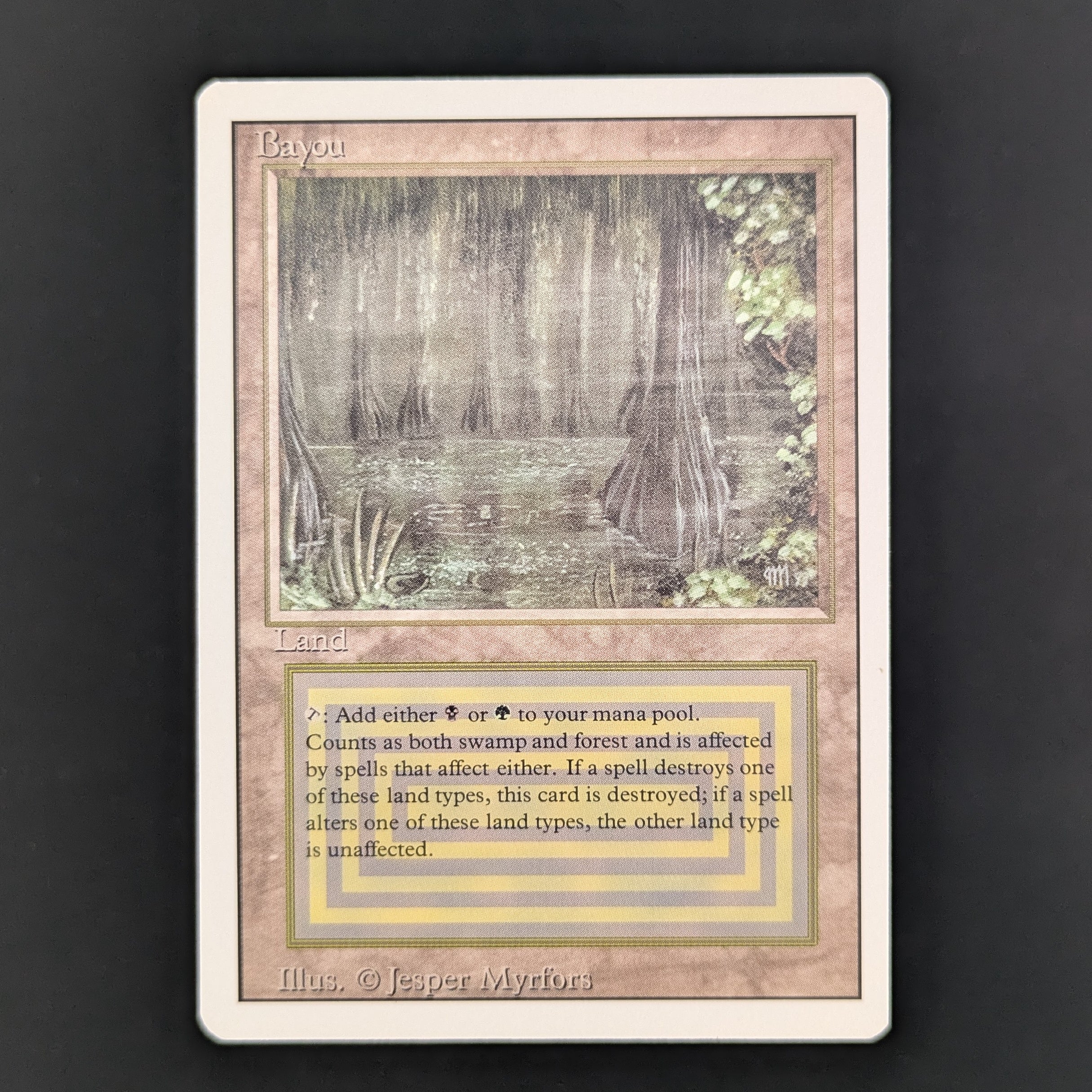 MTG Singles - Bayou - Revised - GD - 35534