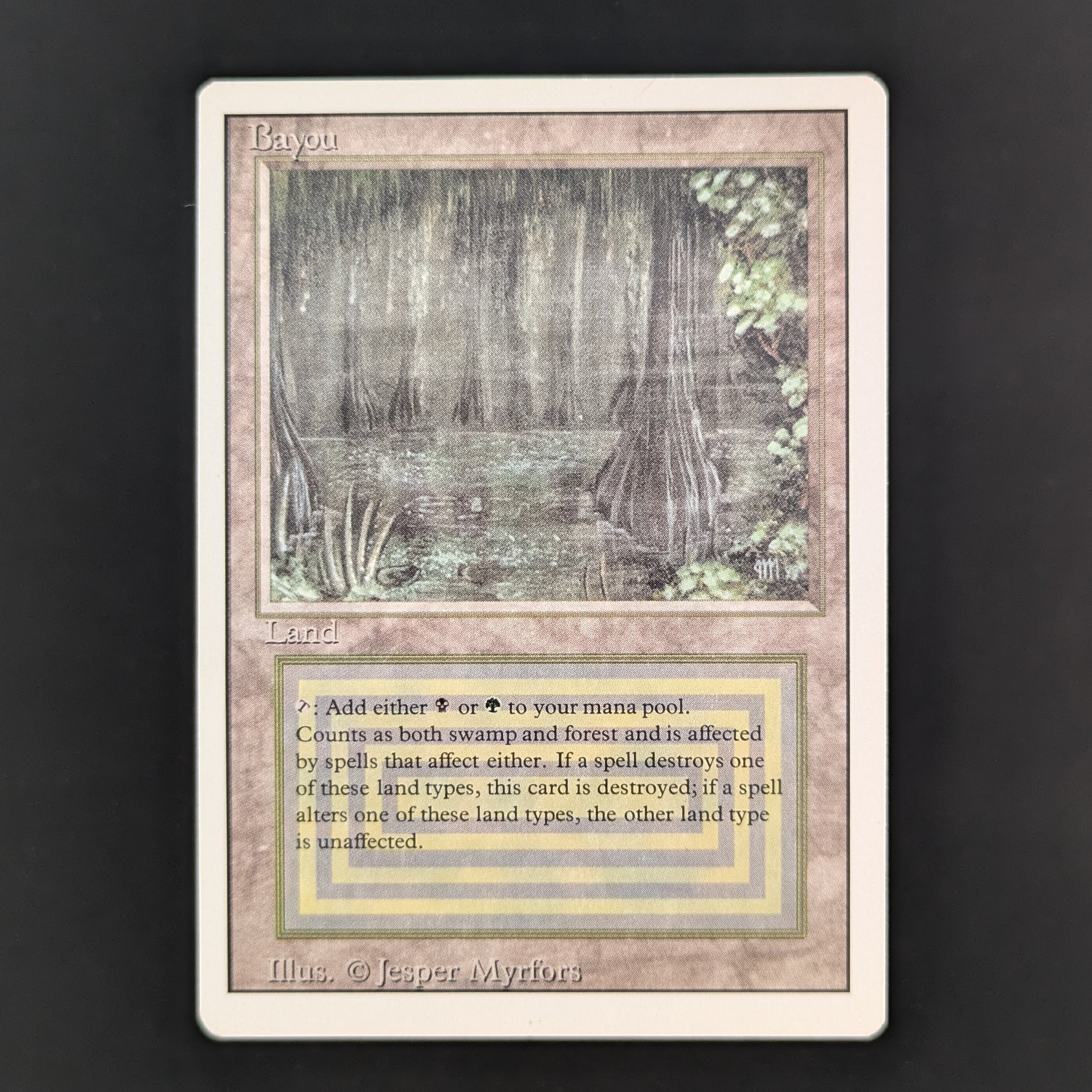 MTG Singles - Bayou - Revised - GD - PRESSURE MARK - 35536