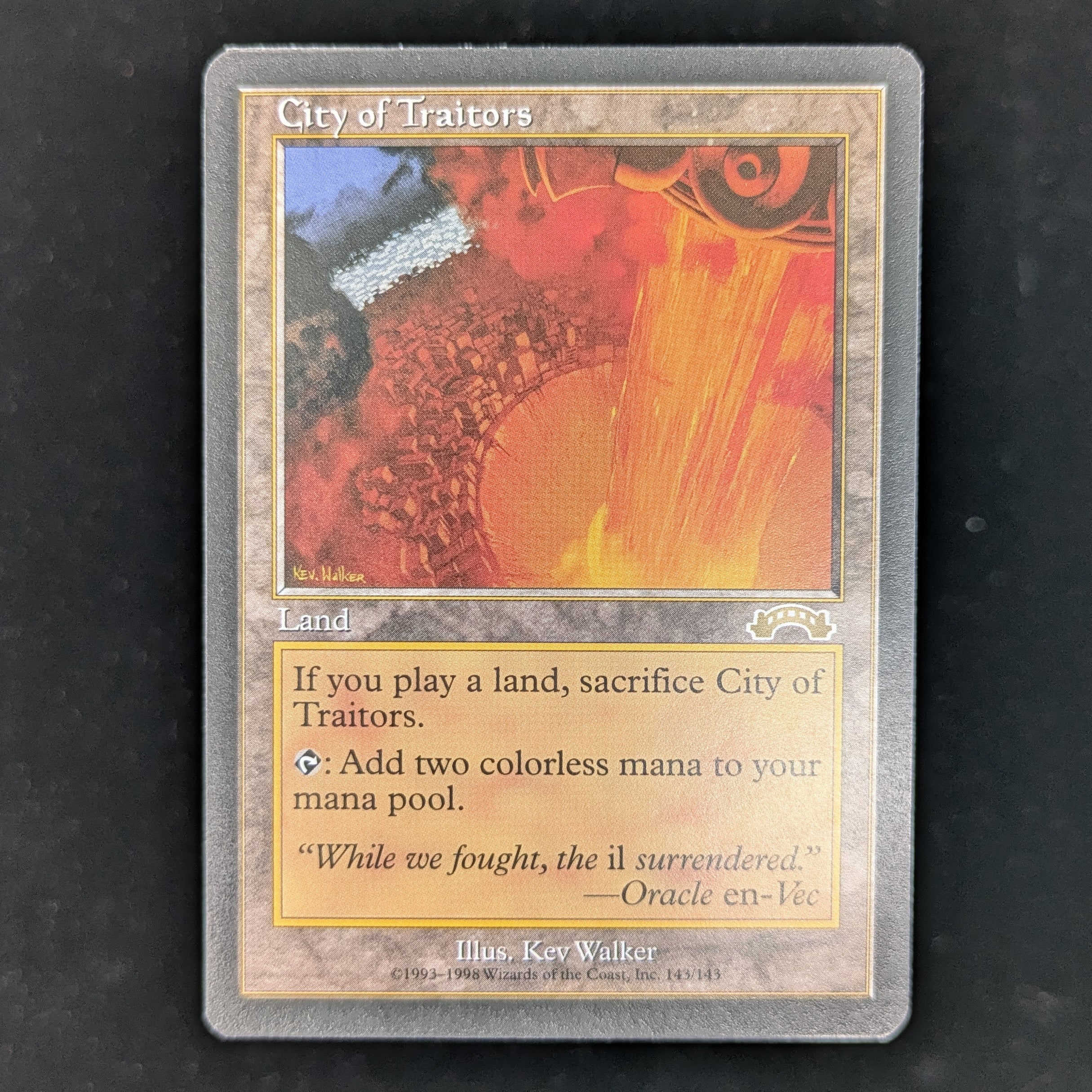 MTG Singles - City of Traitors - Exodus - English - EX - 35654