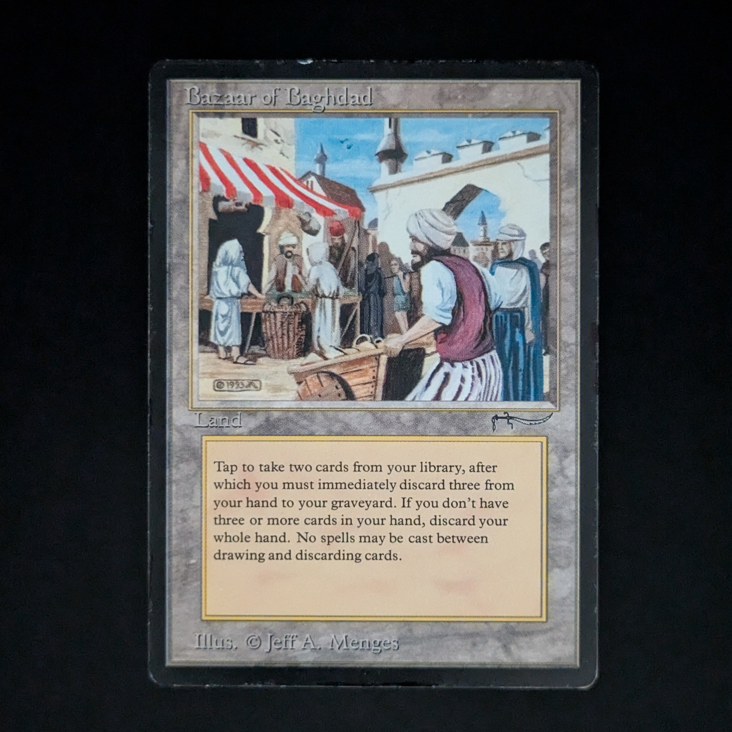 MTG Singles - Bazaar of Baghdad - Arabian Nights - English - PO - INKED - 35778