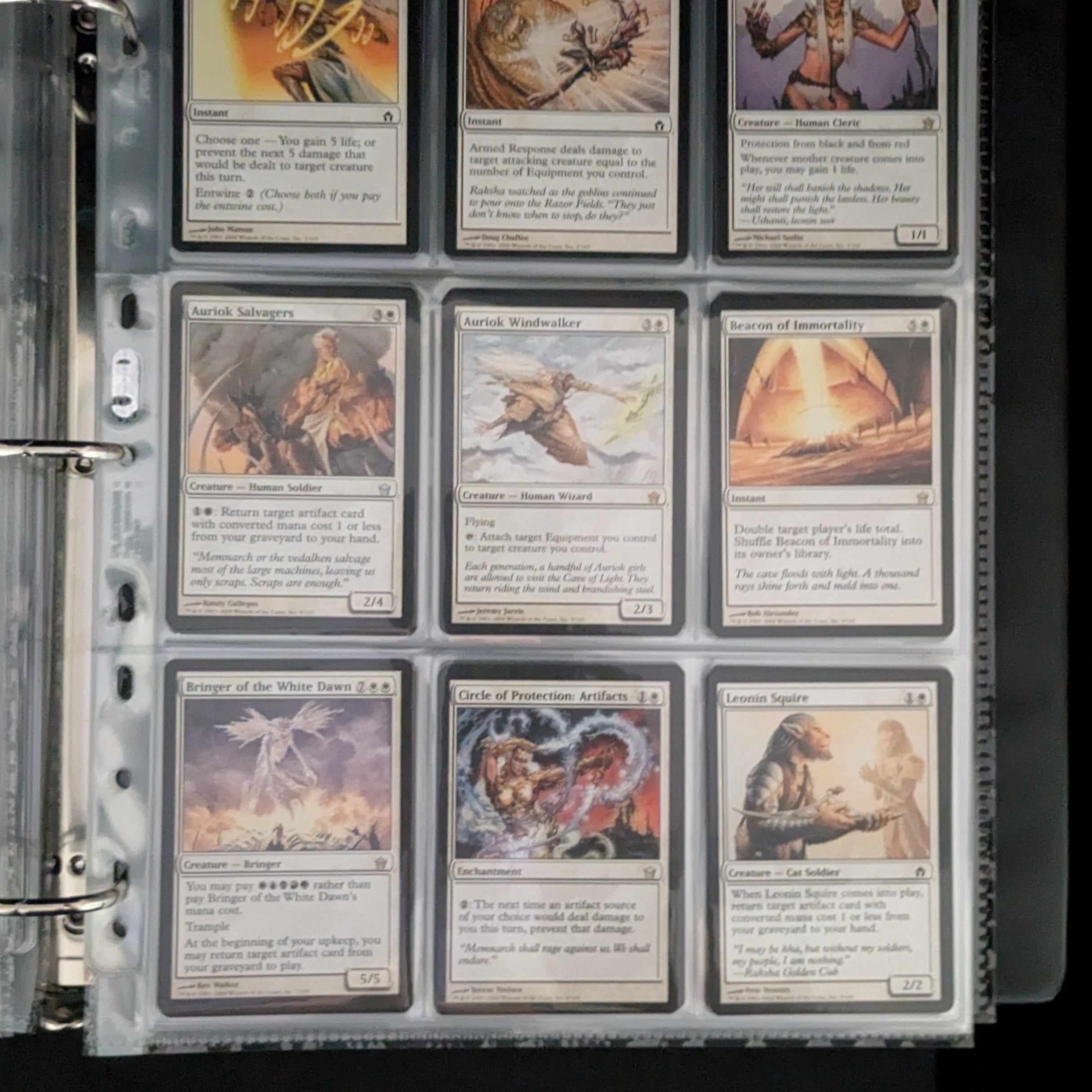 Fifth Dawn Full Set - Fifth Dawn - English - NM-EX - 9 Pocket Pages