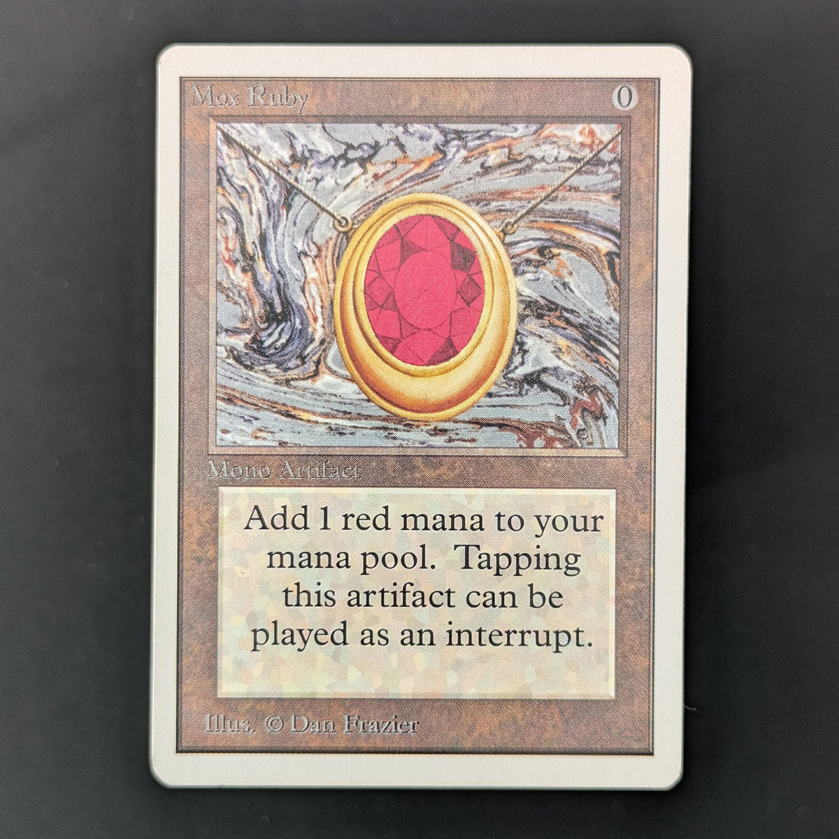 MTG Singles - Mox Ruby - Unlimited - GD - ROLLER LINES - 35934