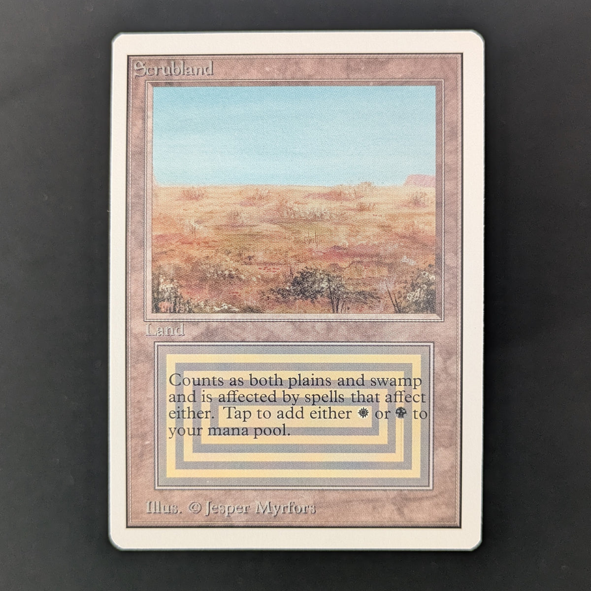 MTG Singles - Scrubland - Unlimited - NM - 35953