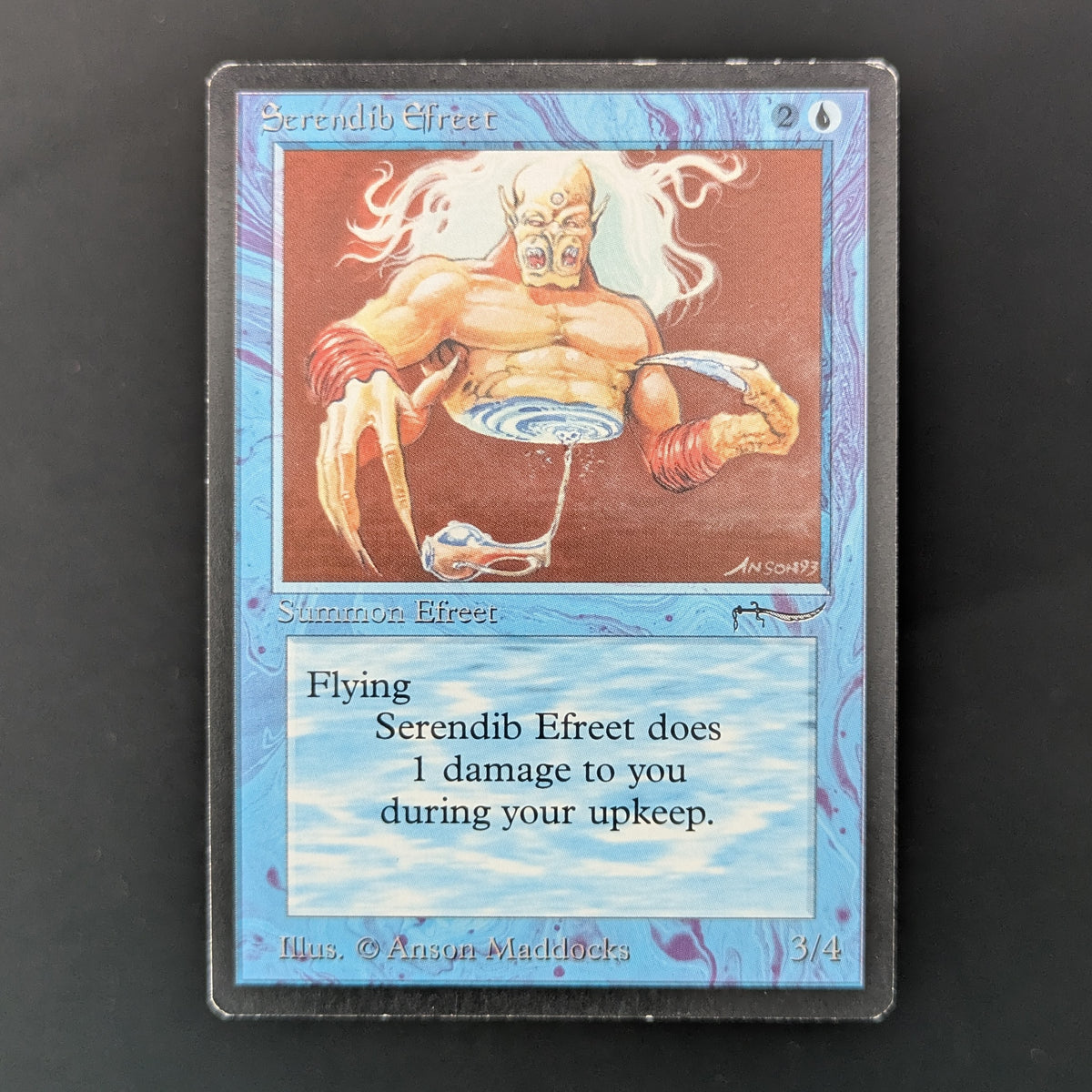 MTG Singles - Serendib Efreet - Arabian Nights - GD - 36003