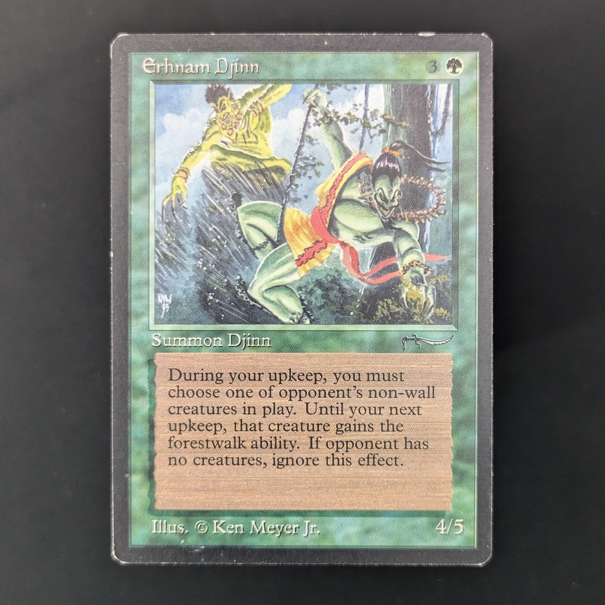 MTG Singles - Erhnam Djinn - Arabian Nights - GD - 36005