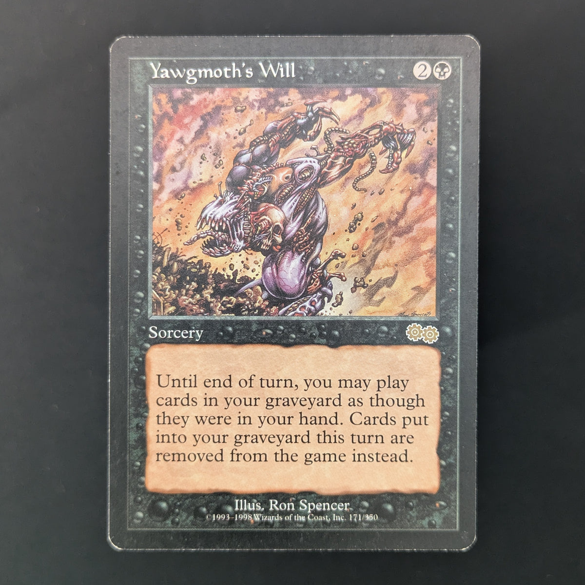 MTG Singles - Yawgmoth's Will - Urza's Saga - English - GD - 36045