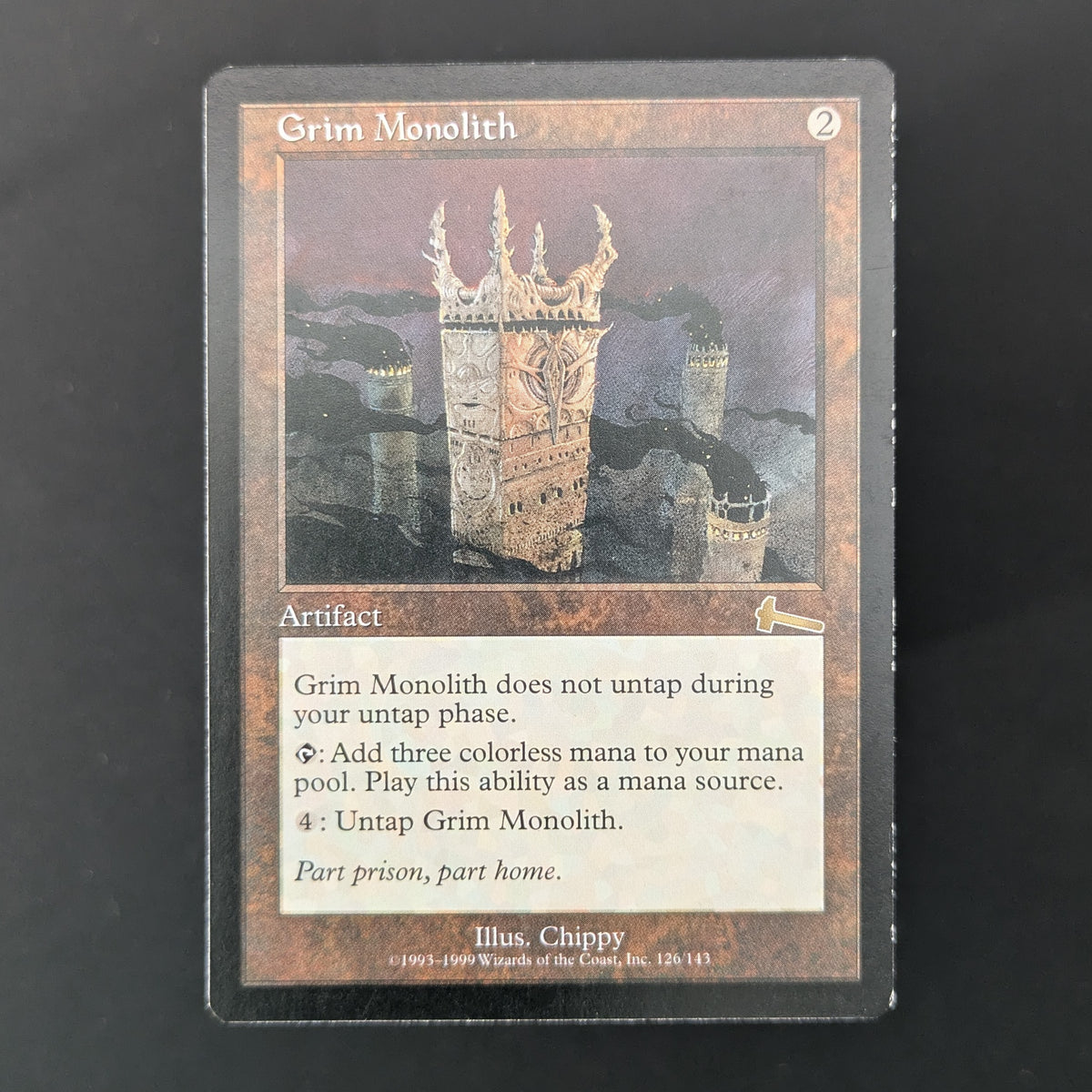 MTG Singles - Grim Monolith - Urza's Legacy - English - LP - 36054