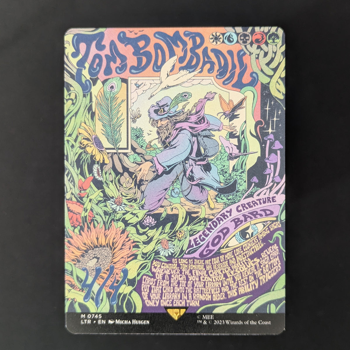 MTG Singles - Tom Bombadil (Borderless Poster) - The Lord of the Rings: Tales of Middle-earth Holiday Release - English - NM -