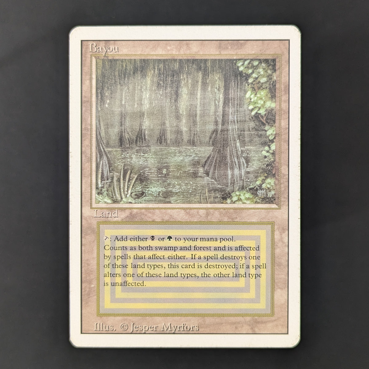 MTG Singles - Bayou - Revised - LP - 36201