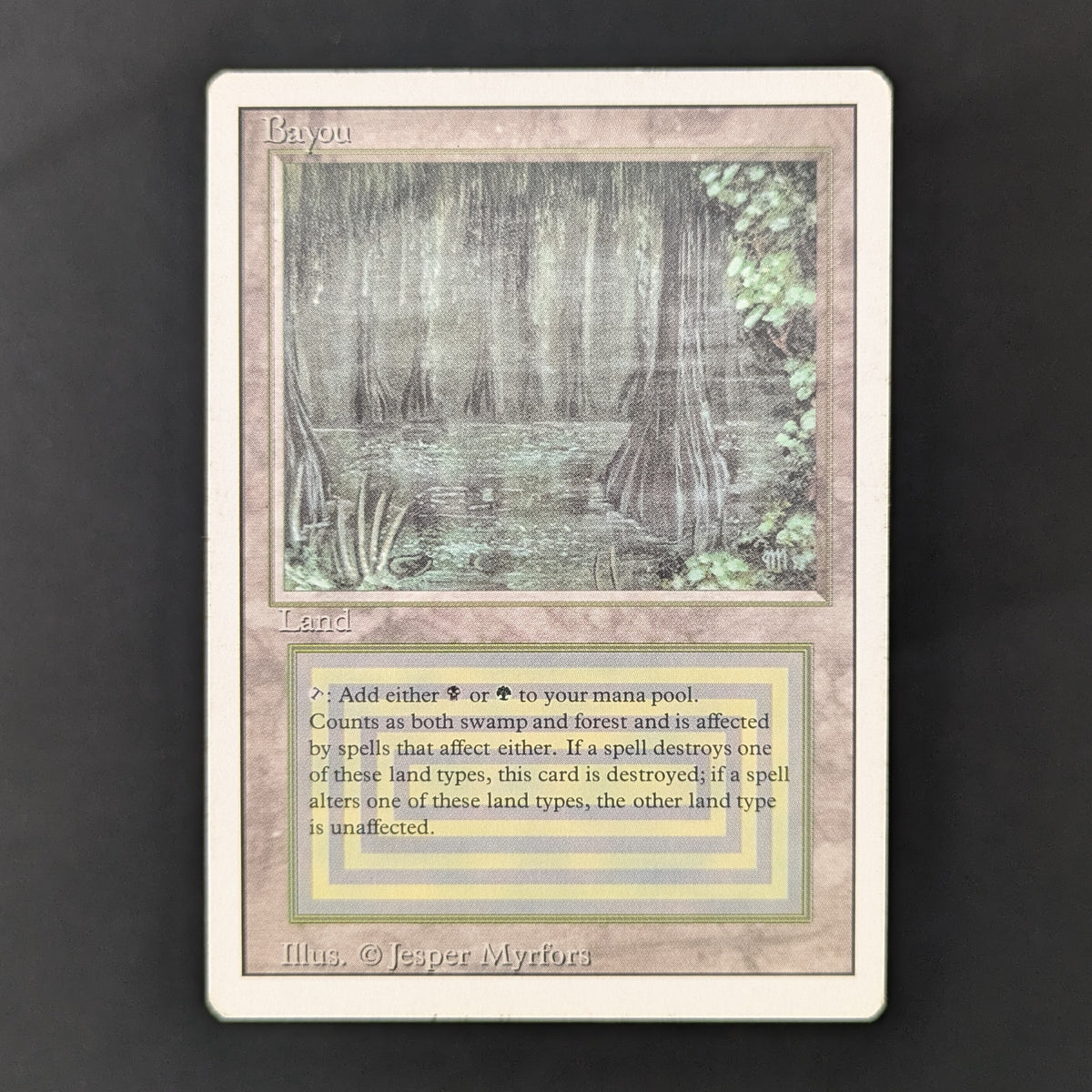 MTG Singles - Bayou - Revised - PL - 36202