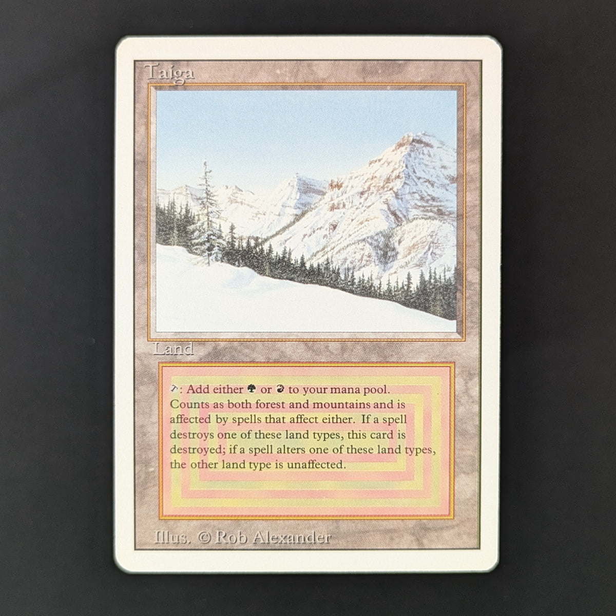 MTG Singles - Taiga - Revised - GD - 36240