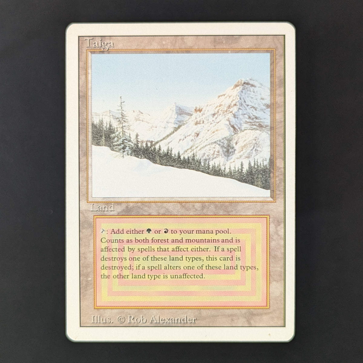 MTG Singles - Taiga - Revised - LP - 36243
