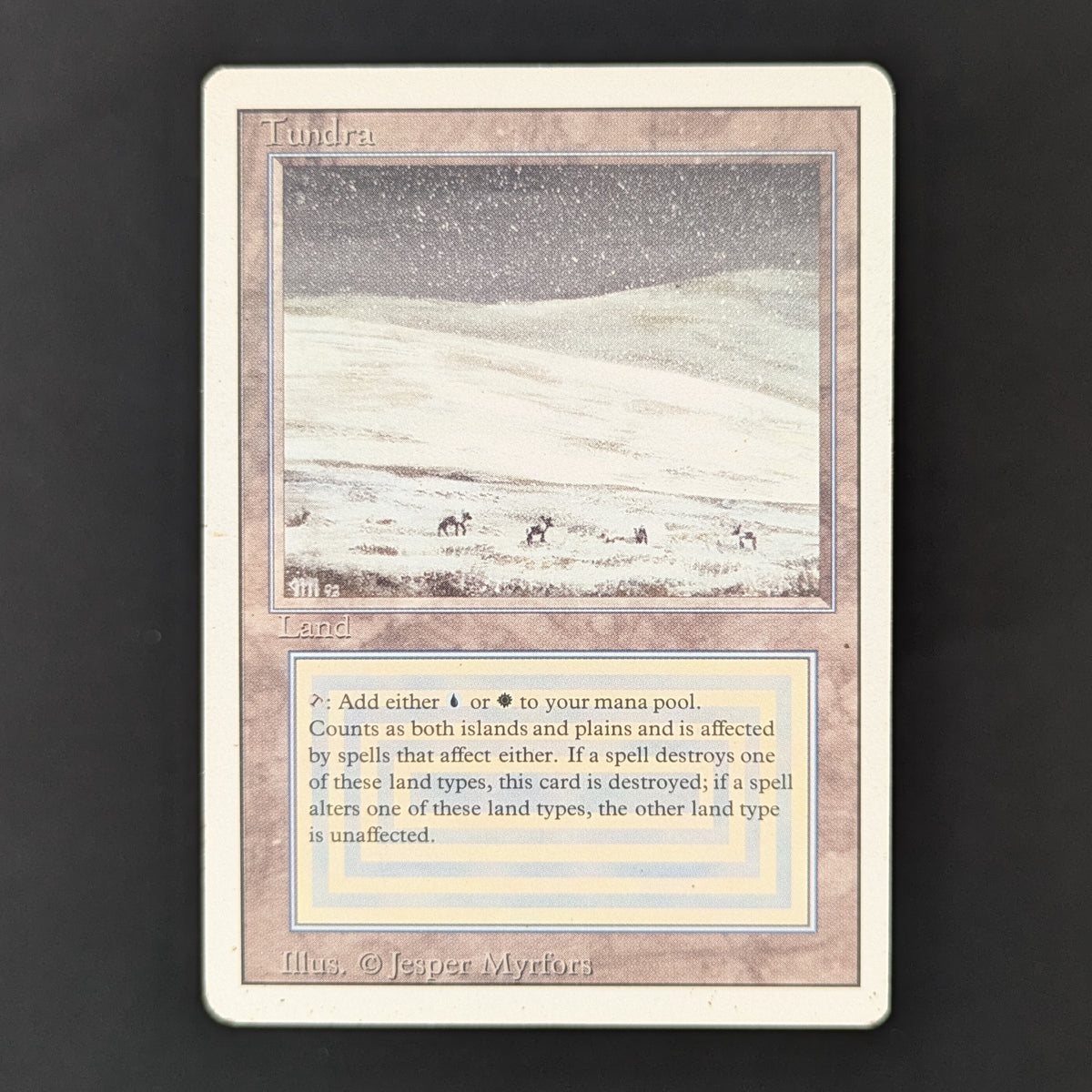MTG Singles - Tundra - Revised - LP - 36257