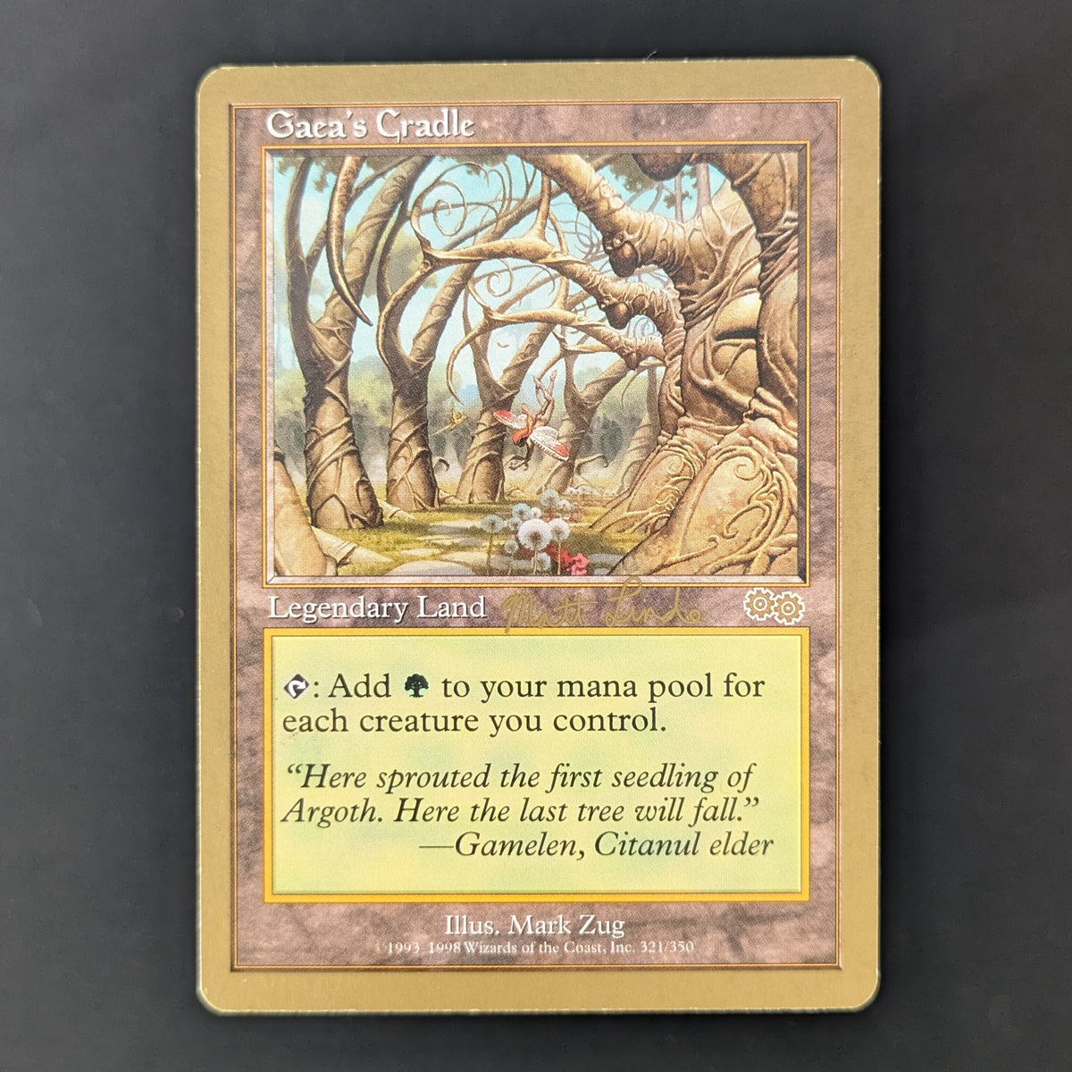 Gaea's Cradle - 1999 Matt Linde (USG) - WCD 1999: Matt Linde - English - GD
