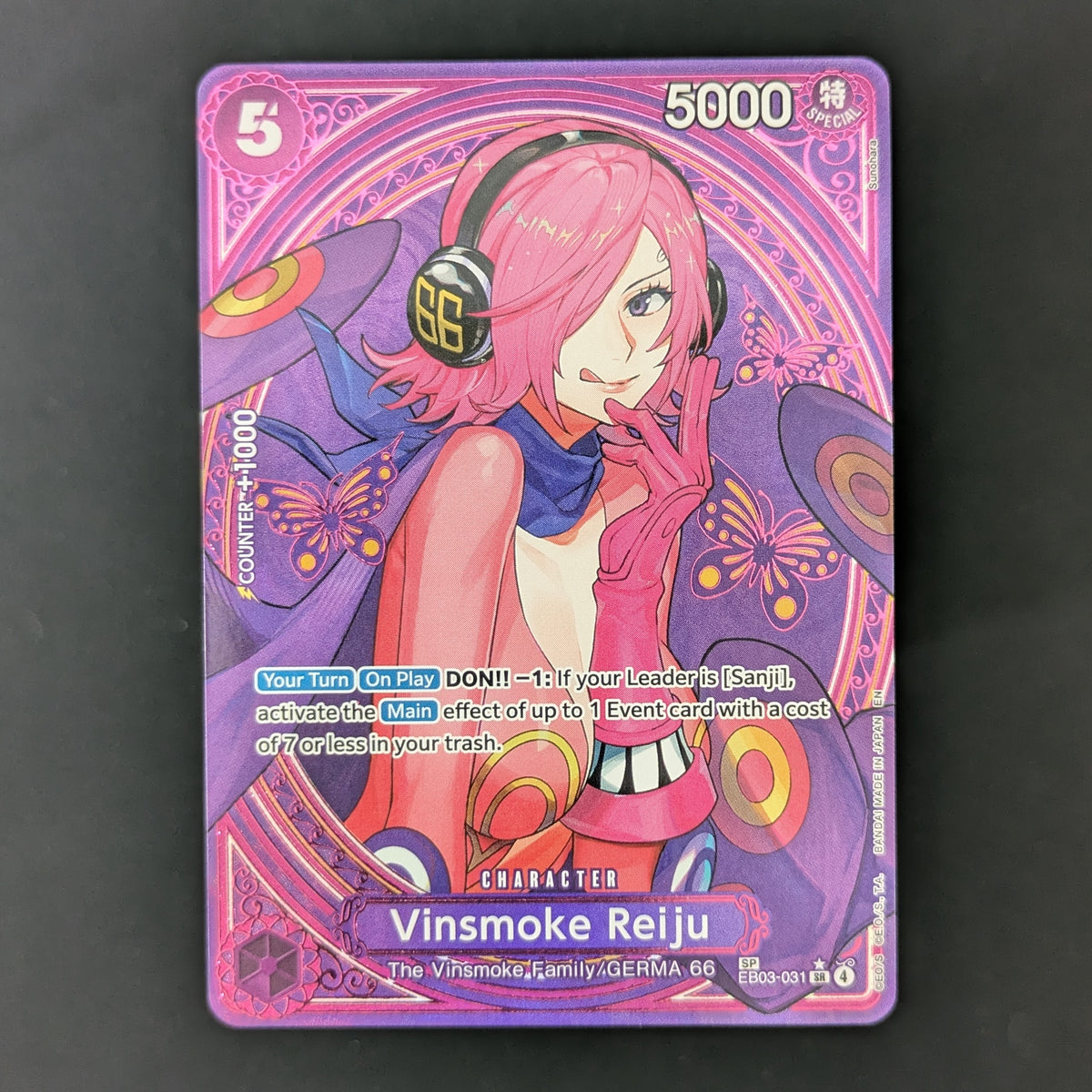 Vinsmoke Reiju (EB03-031) (V.3) - Heroines Edition - English - NM