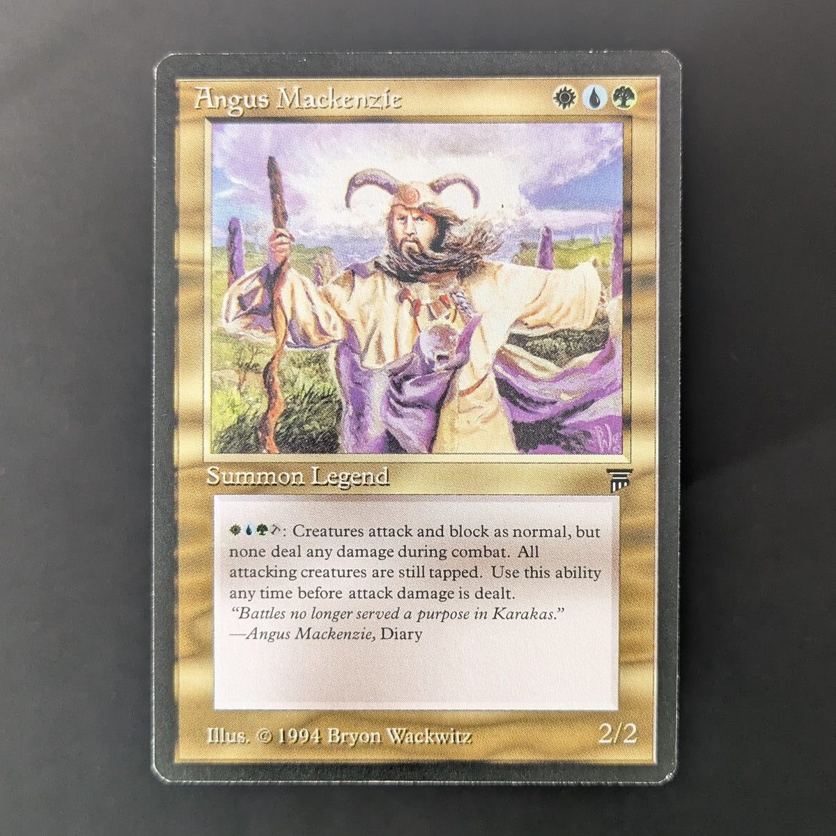 MTG Singles - Angus Mackenzie - Legends - EX - 36431
