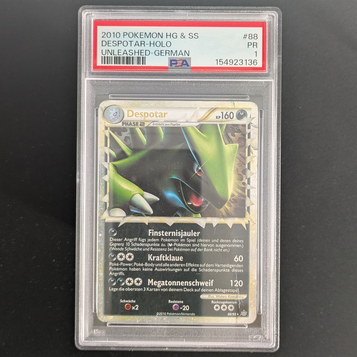 Tyranitar (UL 88) - Unleashed - German - PSA 1