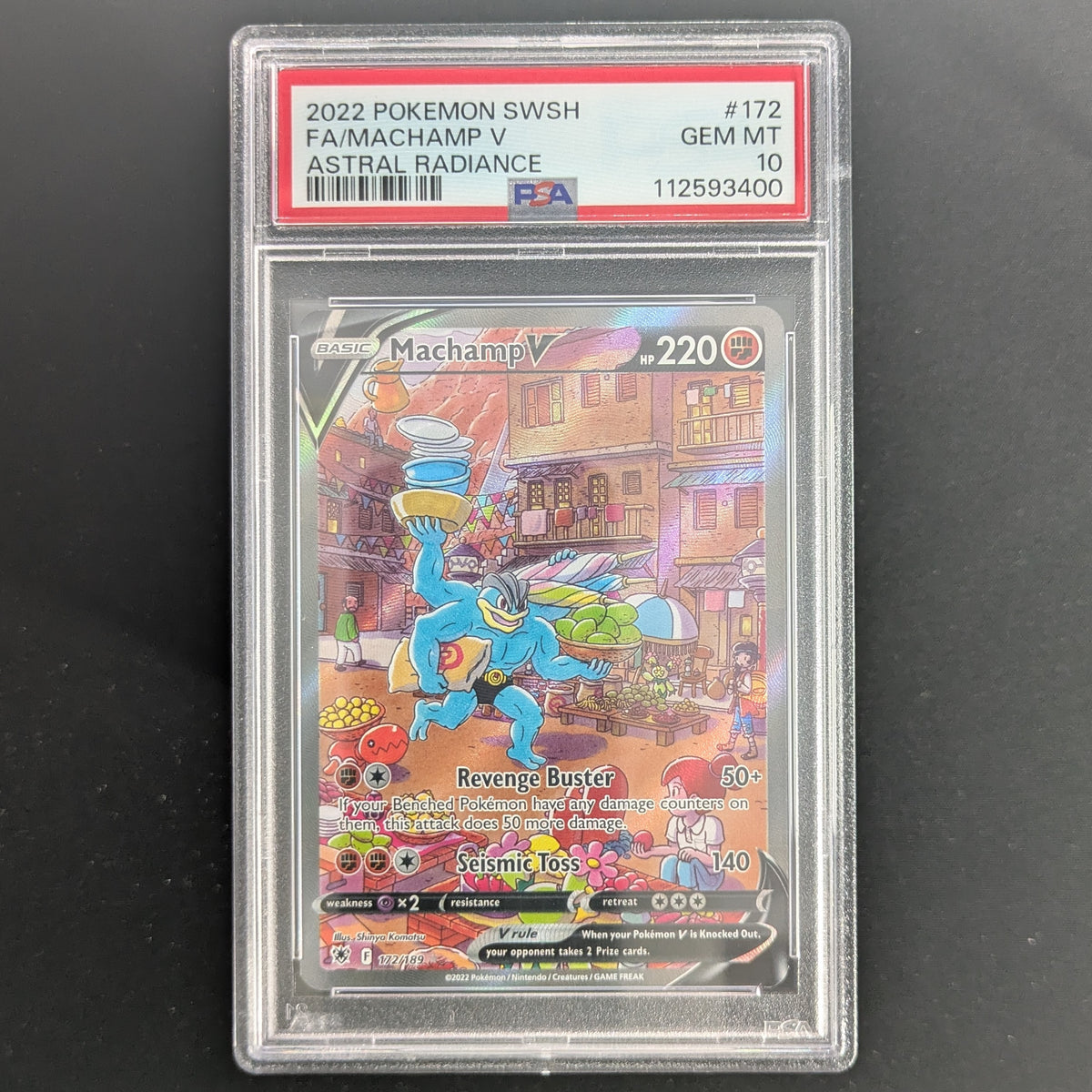 Machamp V (ASR 172) - Astral Radiance - English - PSA 10