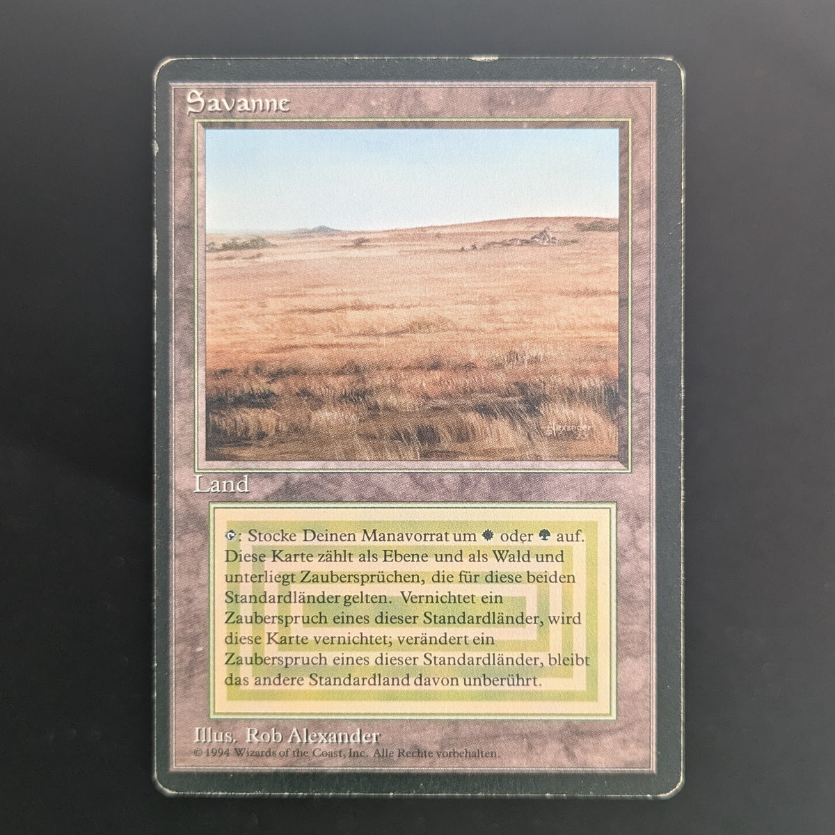 MTG Singles - Savannah - Foreign Black Bordered - German - LP - 36705