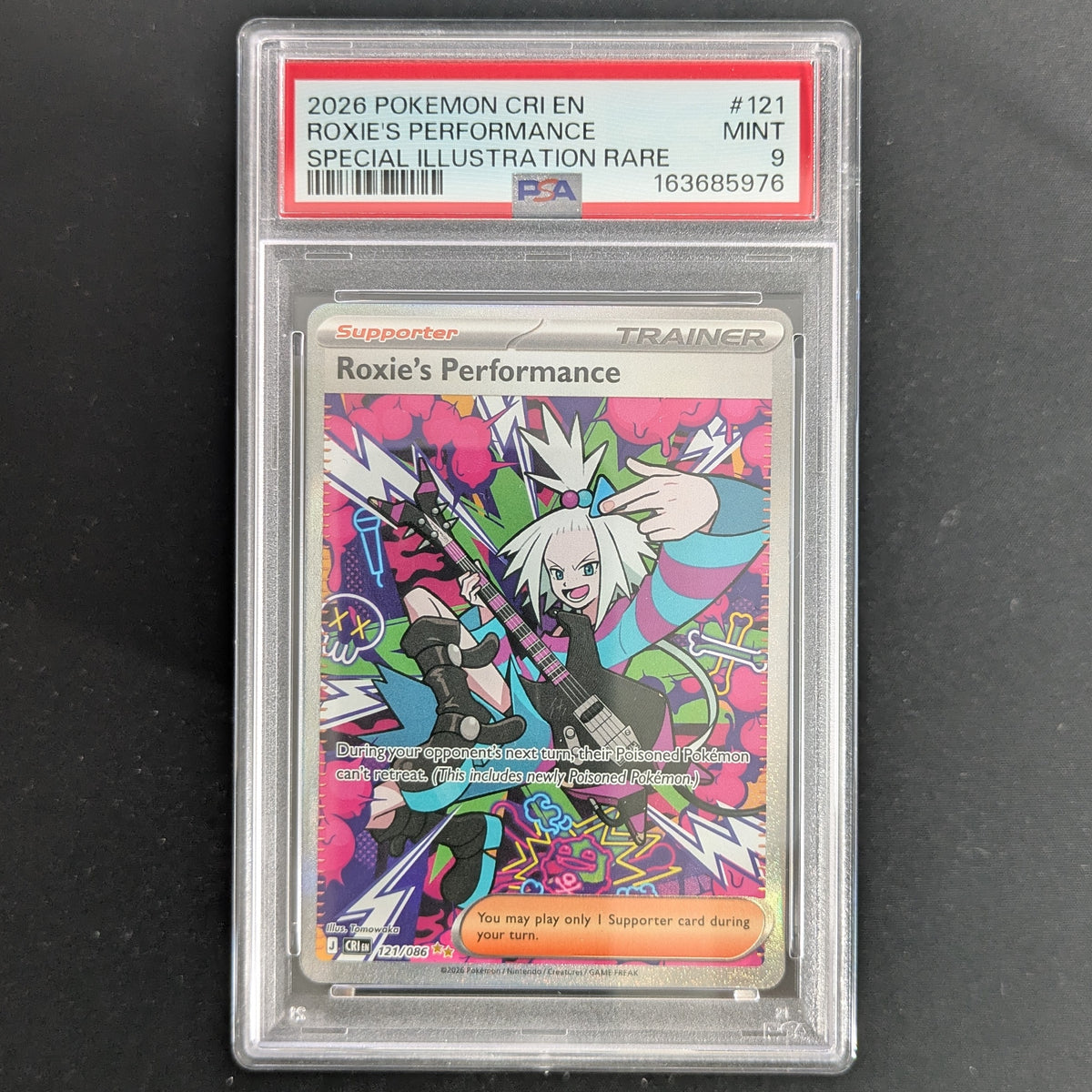 Roxie's Performance (CRI 121) - Chaos Rising - English - PSA 9