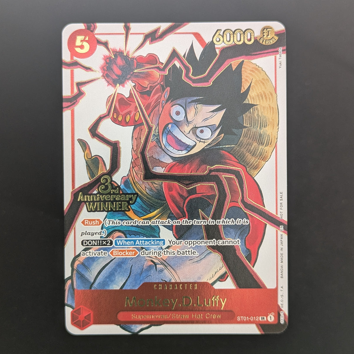 Monkey.D.Luffy (ST01-012) (V.1) - Special Tournament Promos - English - NM