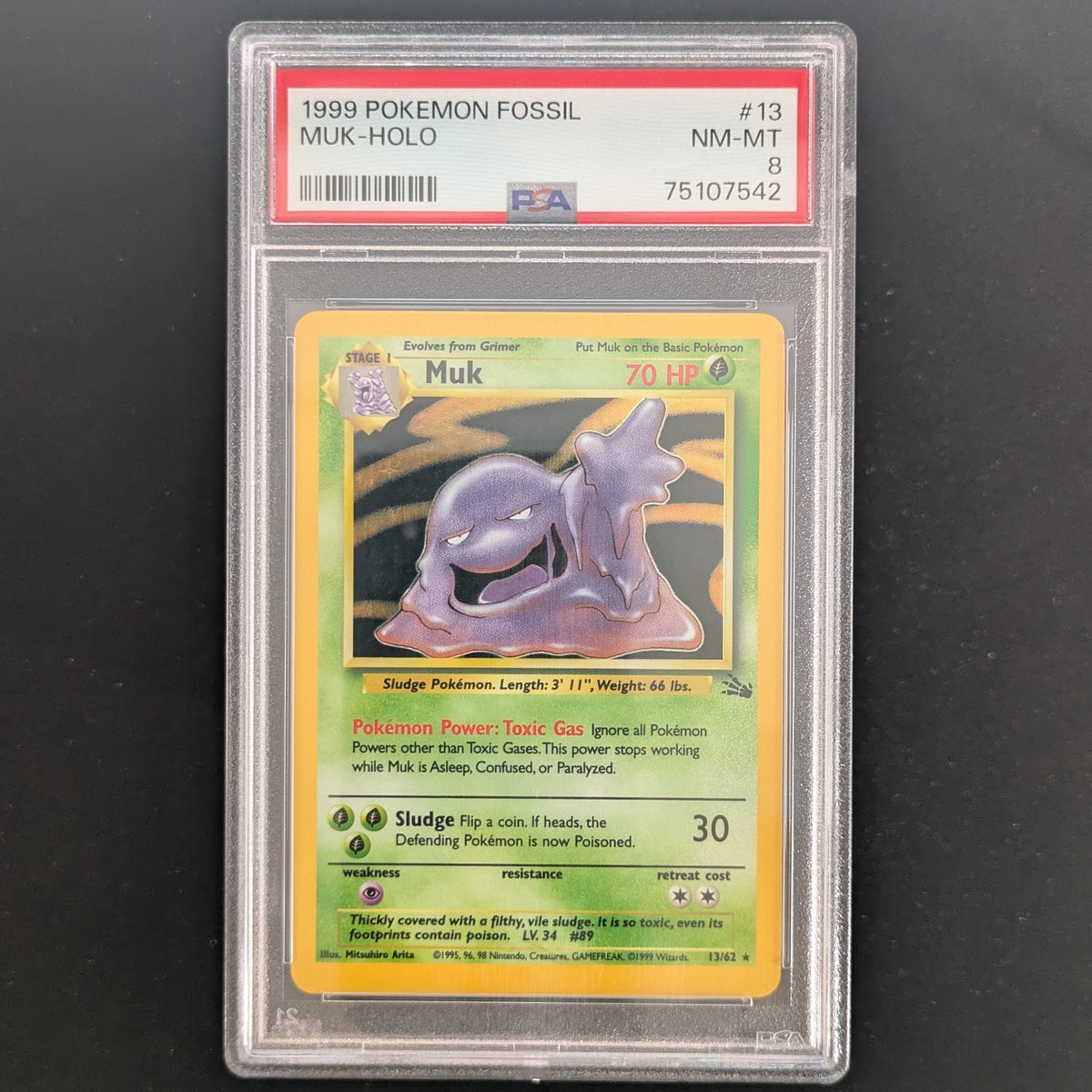 Muk (FO 13) - Fossil - English - PSA 8