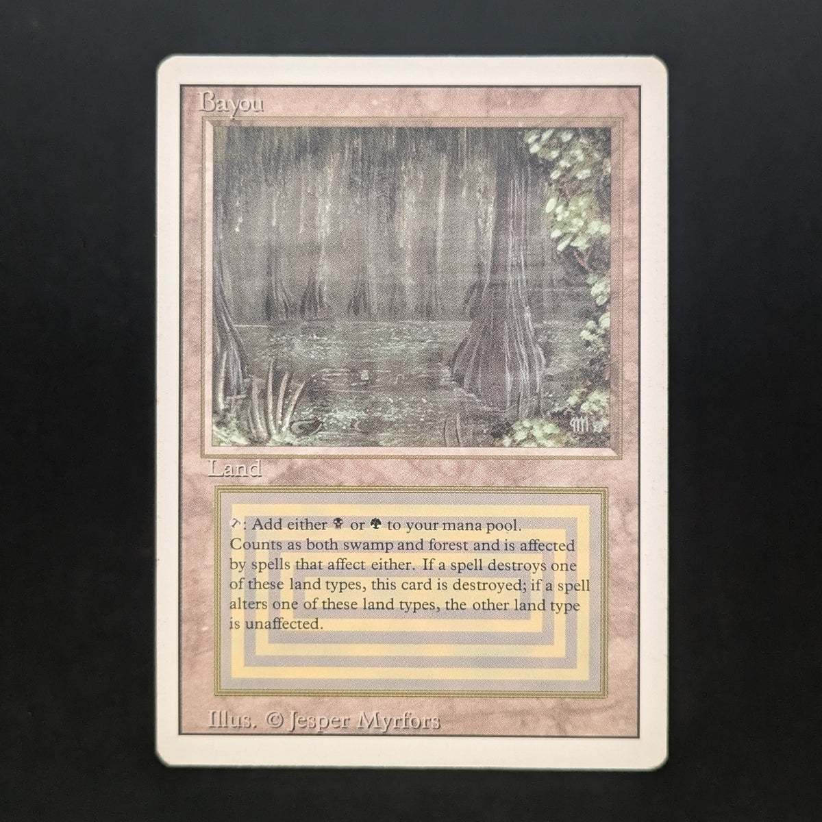 MTG Singles - Bayou - Revised - LP - 37049