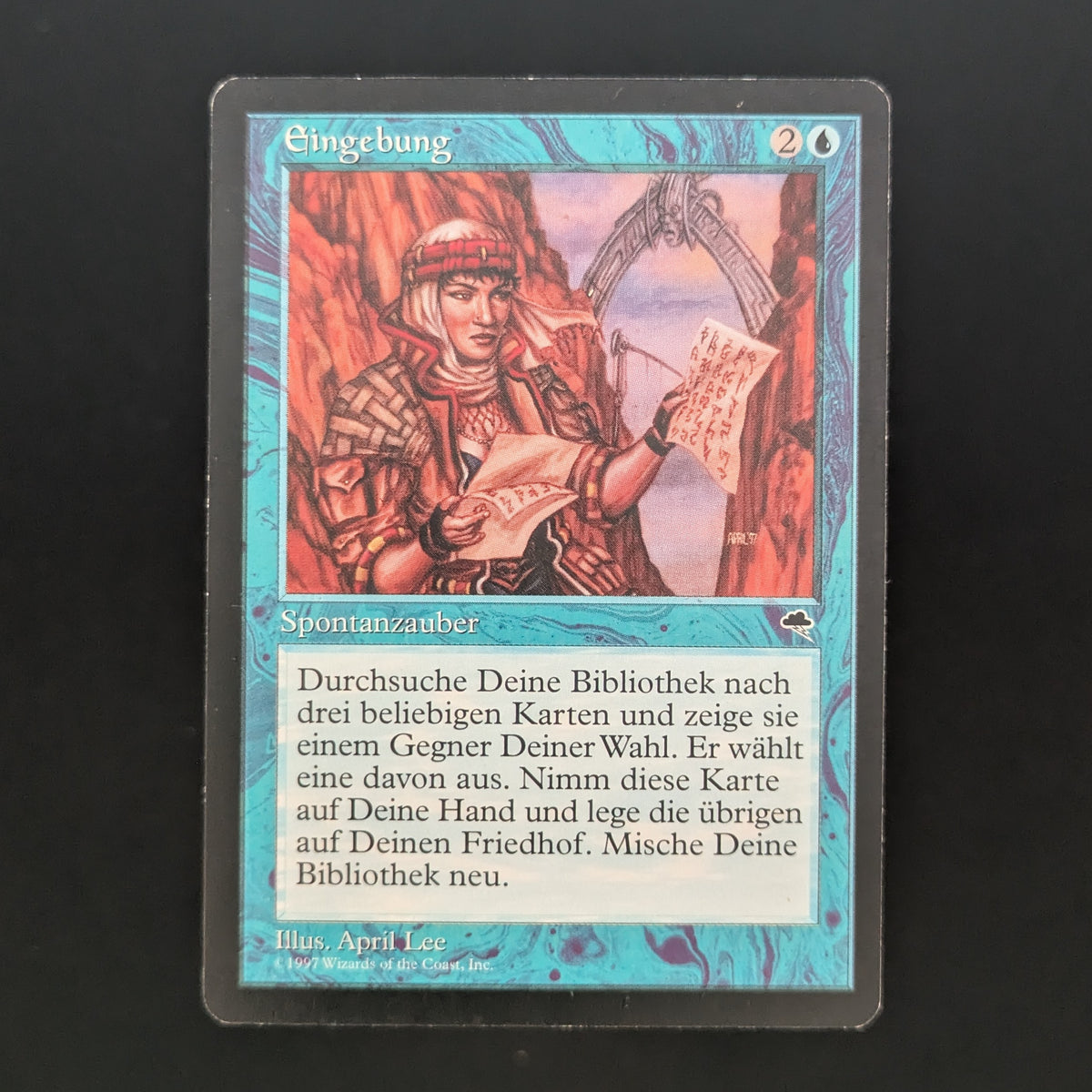 MTG Singles - Intuition - Tempest - German - GD - 37098