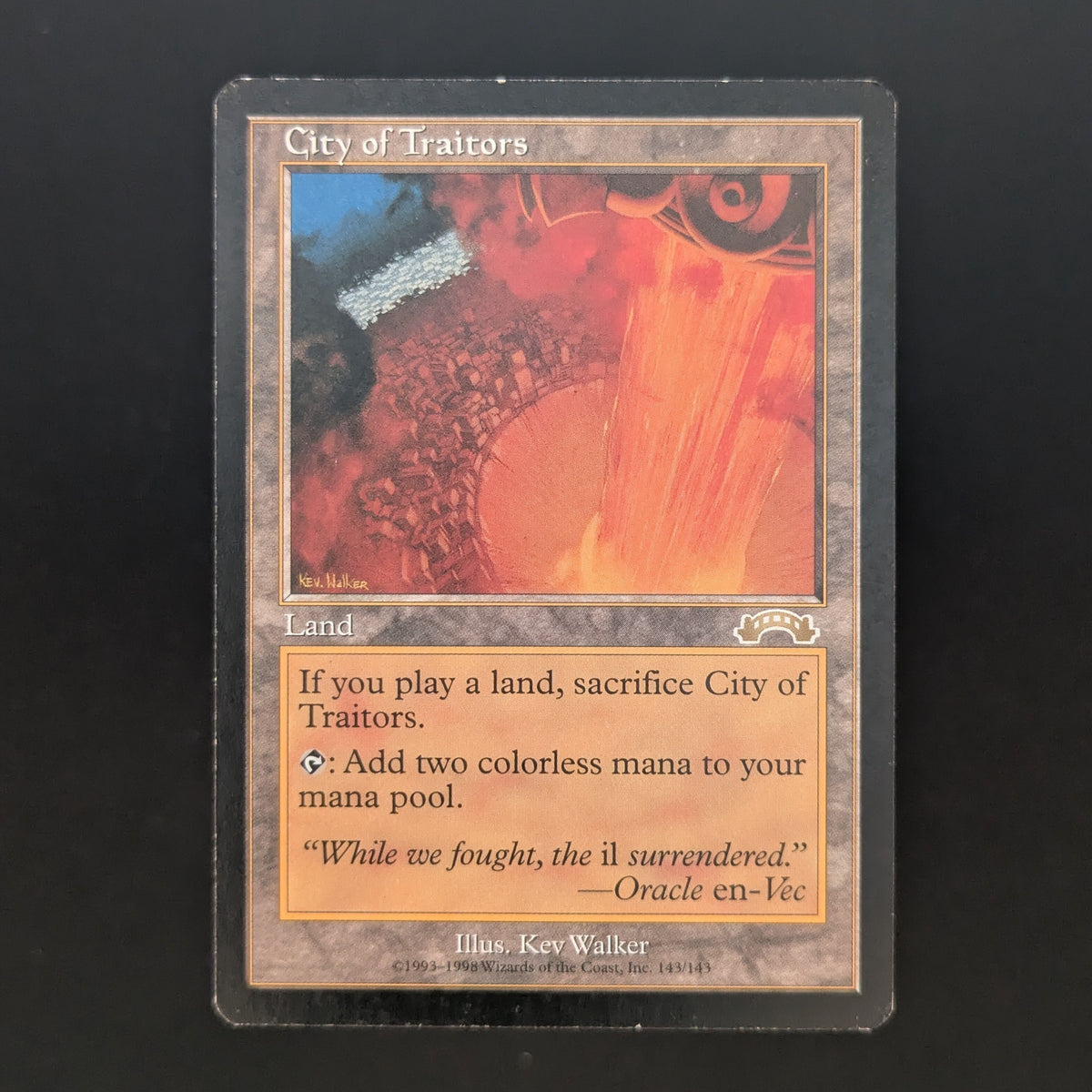 MTG Singles - City of Traitors - Exodus - English - LP - 37112