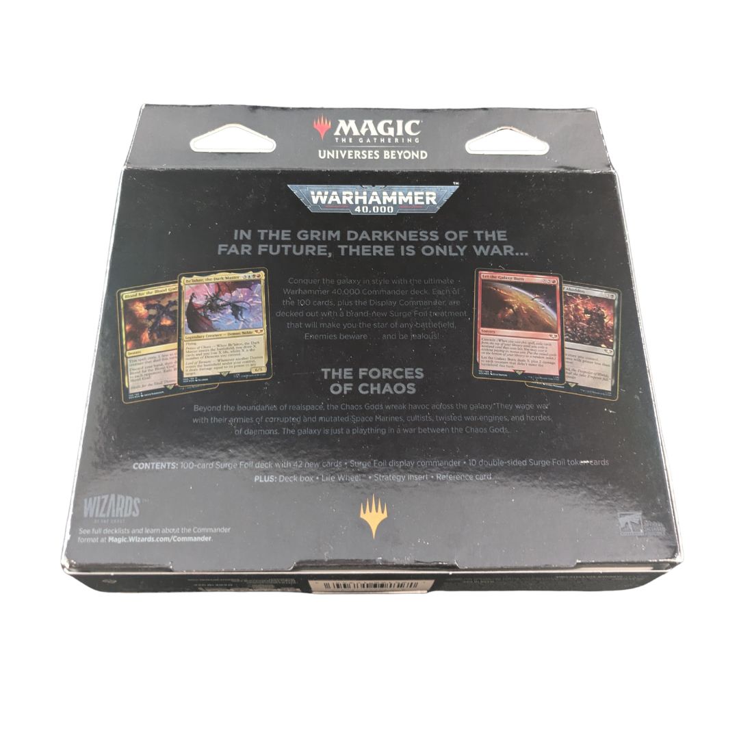 Universes Beyond: Warhammer 40,000: "The Ruinous Powers" Commander Deck Collector's Edition