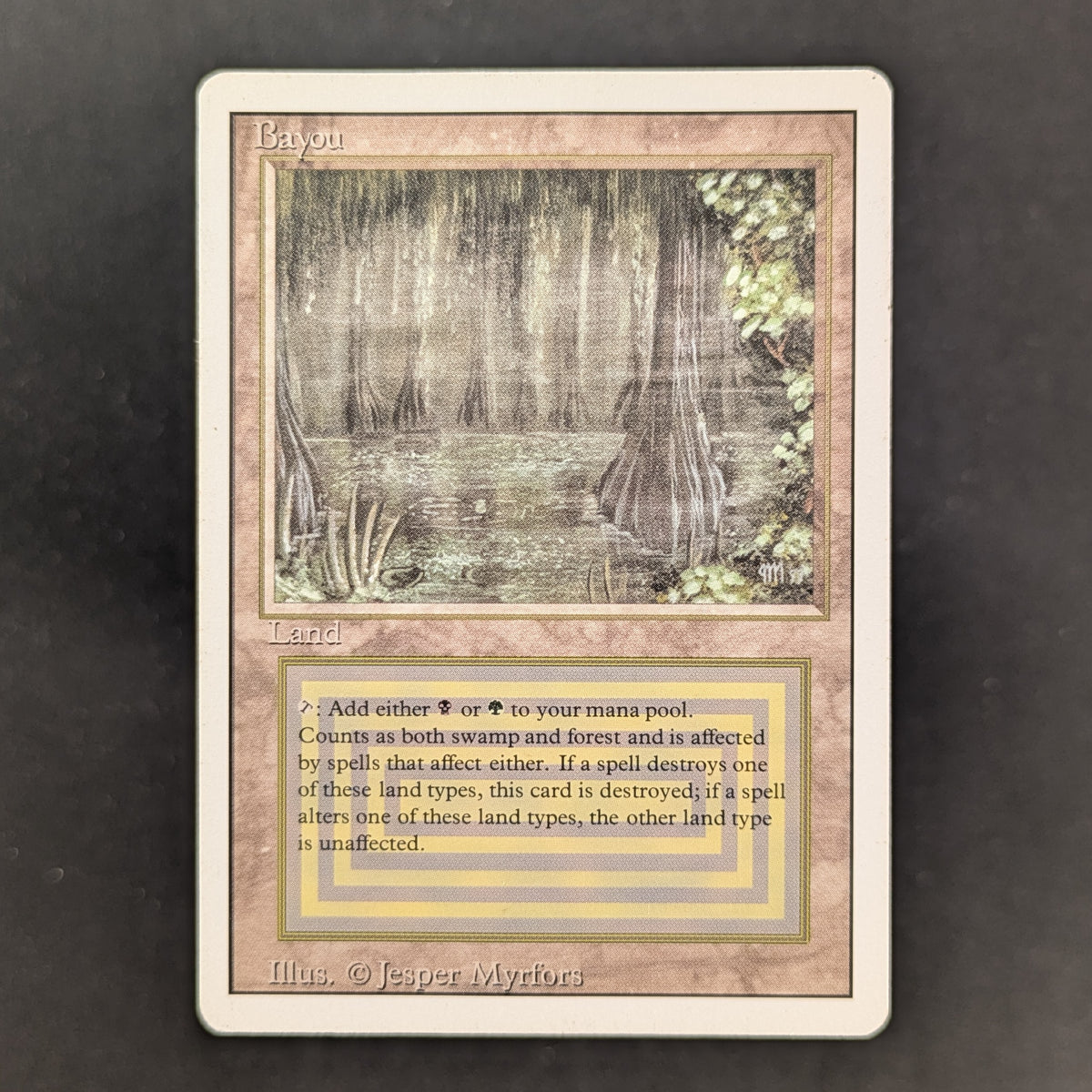 MTG Singles - Bayou - Revised - PL - 37163
