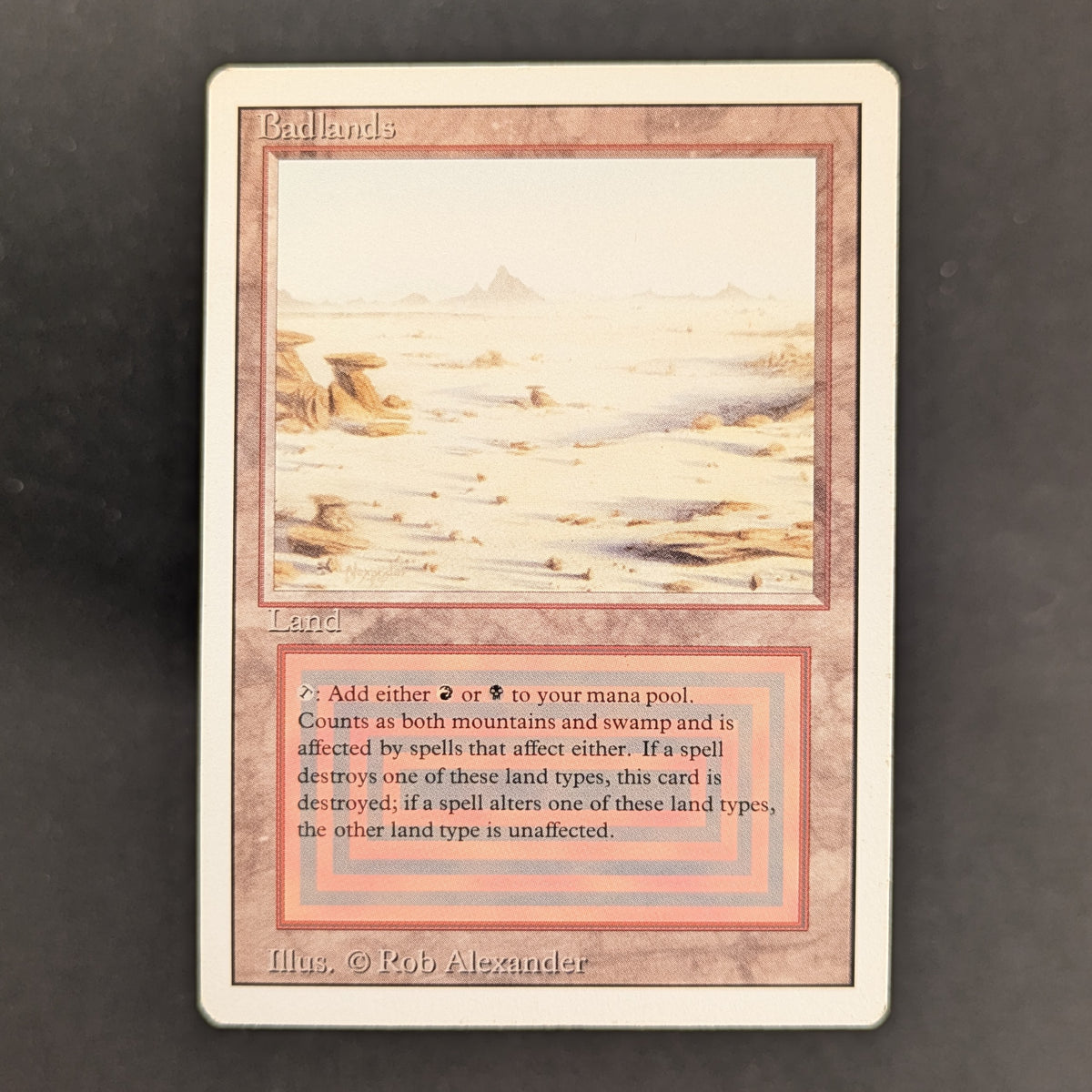 MTG Singles - Badlands - Revised - LP - 37172