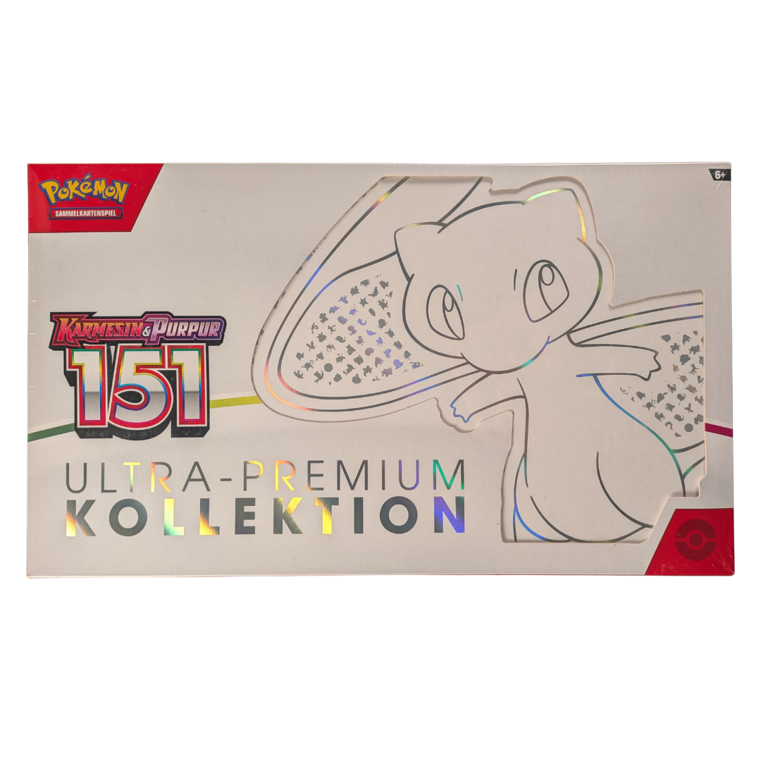 PTCG Sealed Product - 151 Ultra-Premium Collection - SV Black Star Promos - German - Sealed -
