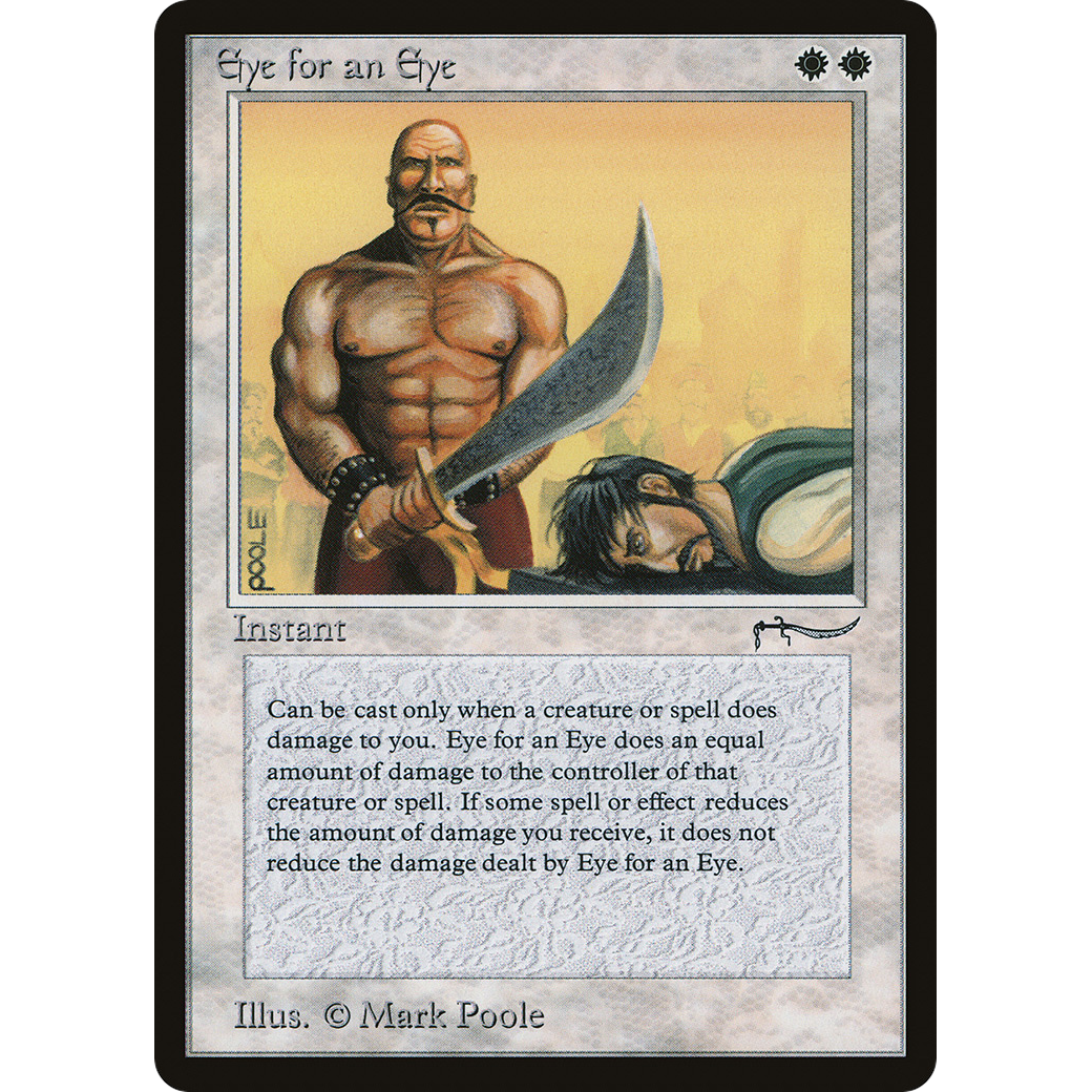 MTG Singles - Eye for an Eye - Arabian Nights - Regular