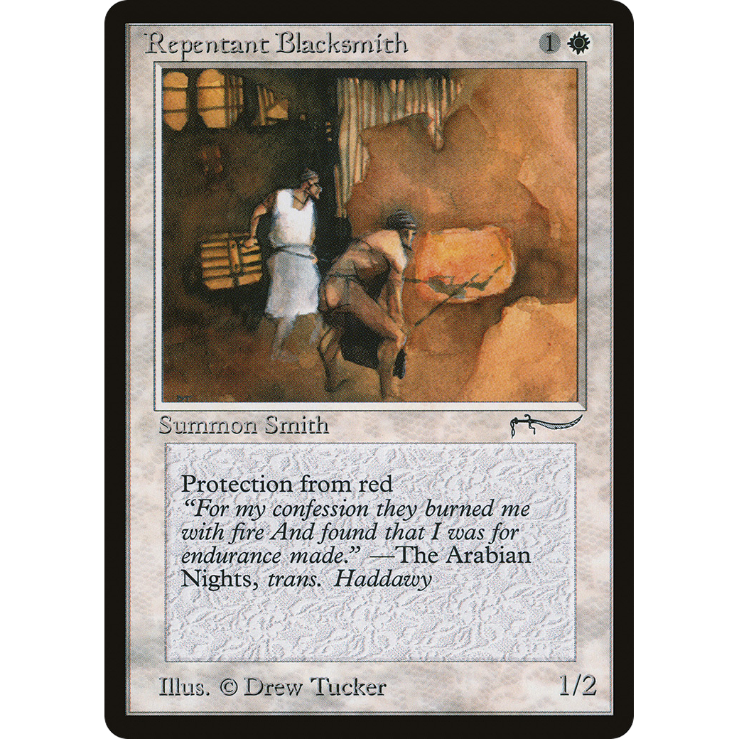 MTG Singles - Repentant Blacksmith - Arabian Nights - Regular