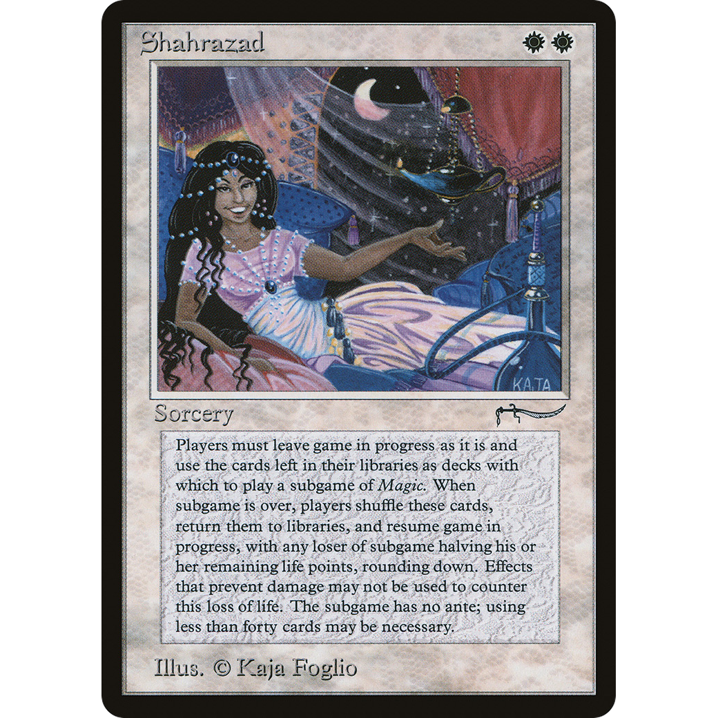 MTG Singles - Shahrazad - Arabian Nights -