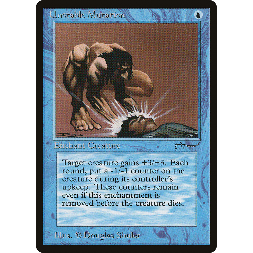MTG Singles - Unstable Mutation - Arabian Nights - Regular