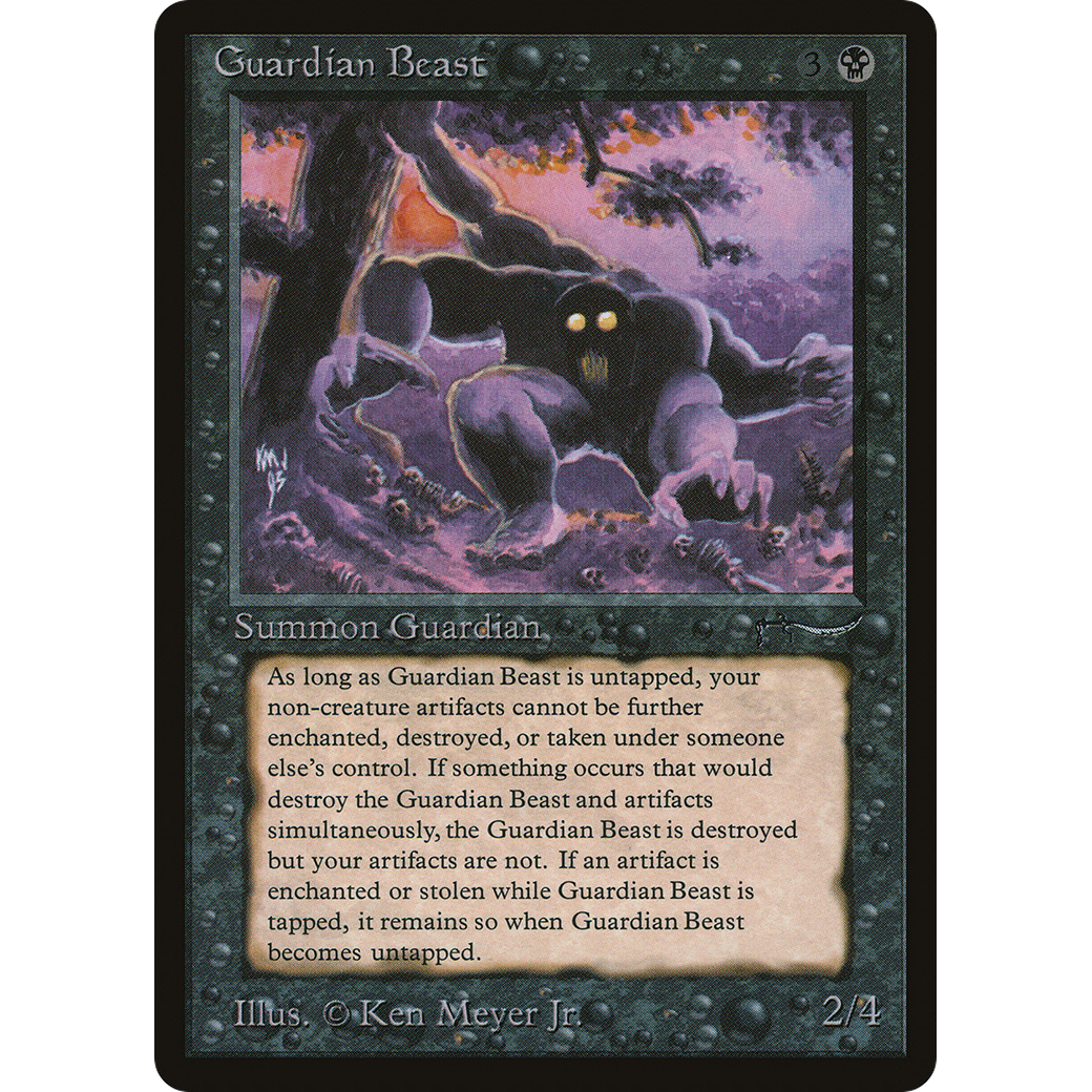 MTG Singles - Guardian Beast - Arabian Nights -