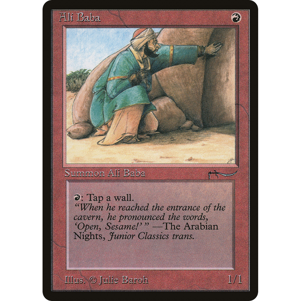 MTG Singles - Ali Baba - Arabian Nights - Regular