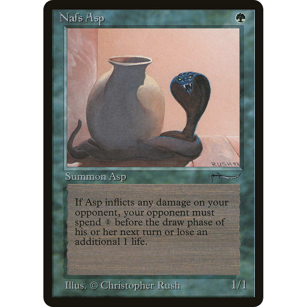 MTG Singles - Nafs Asp (Dark) - Arabian Nights - Regular