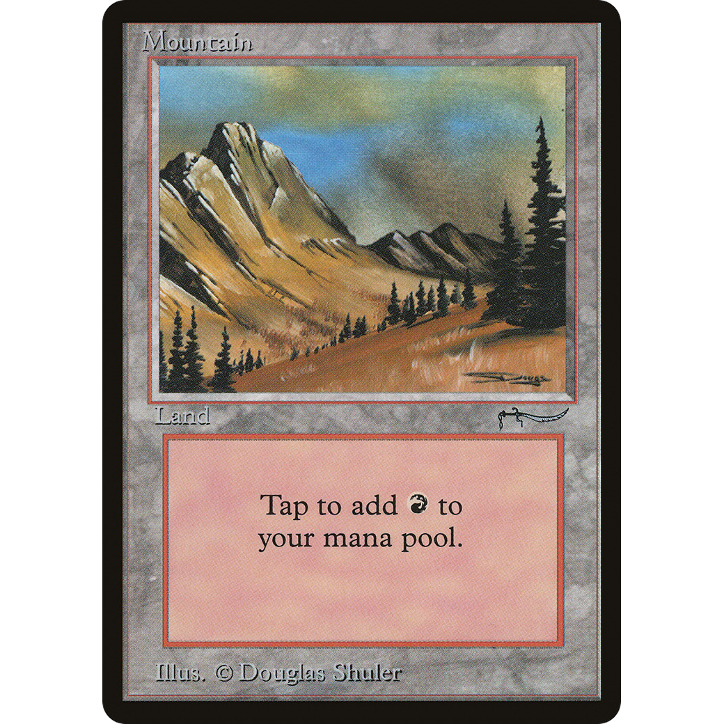 MTG Singles - Mountain - Arabian Nights -
