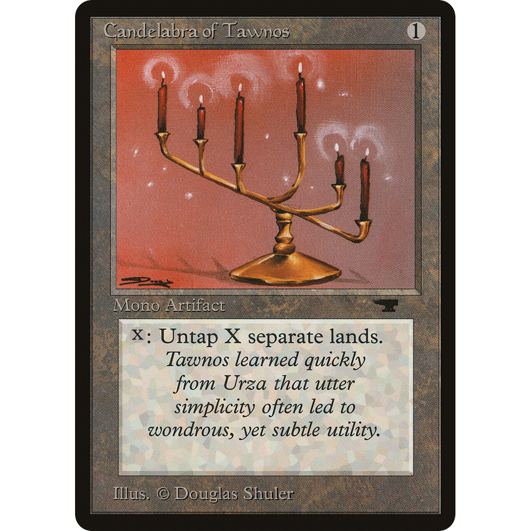 MTG Singles - Candelabra of Tawnos - Antiquities -