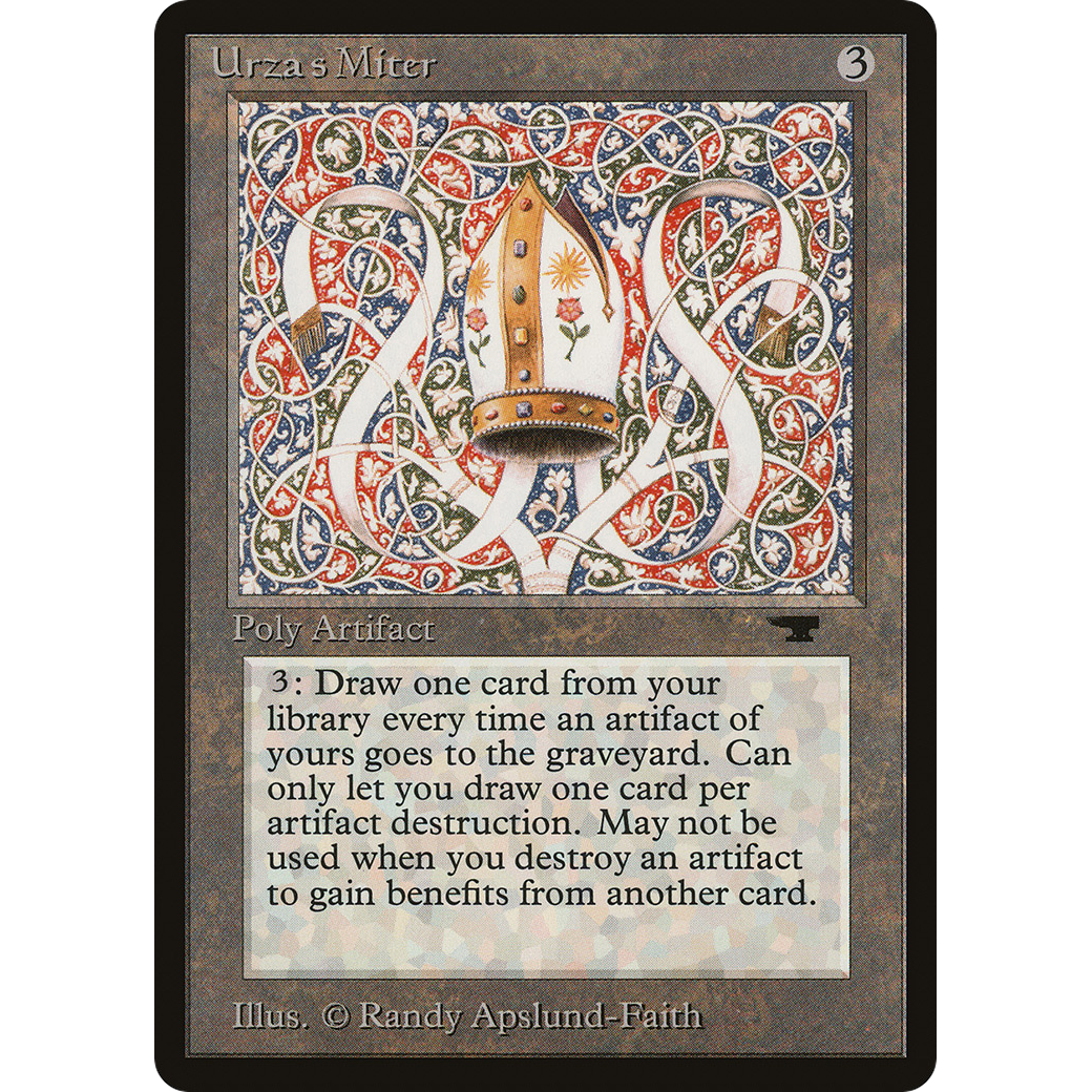 MTG Singles - Urza's Miter - Antiquities - Regular